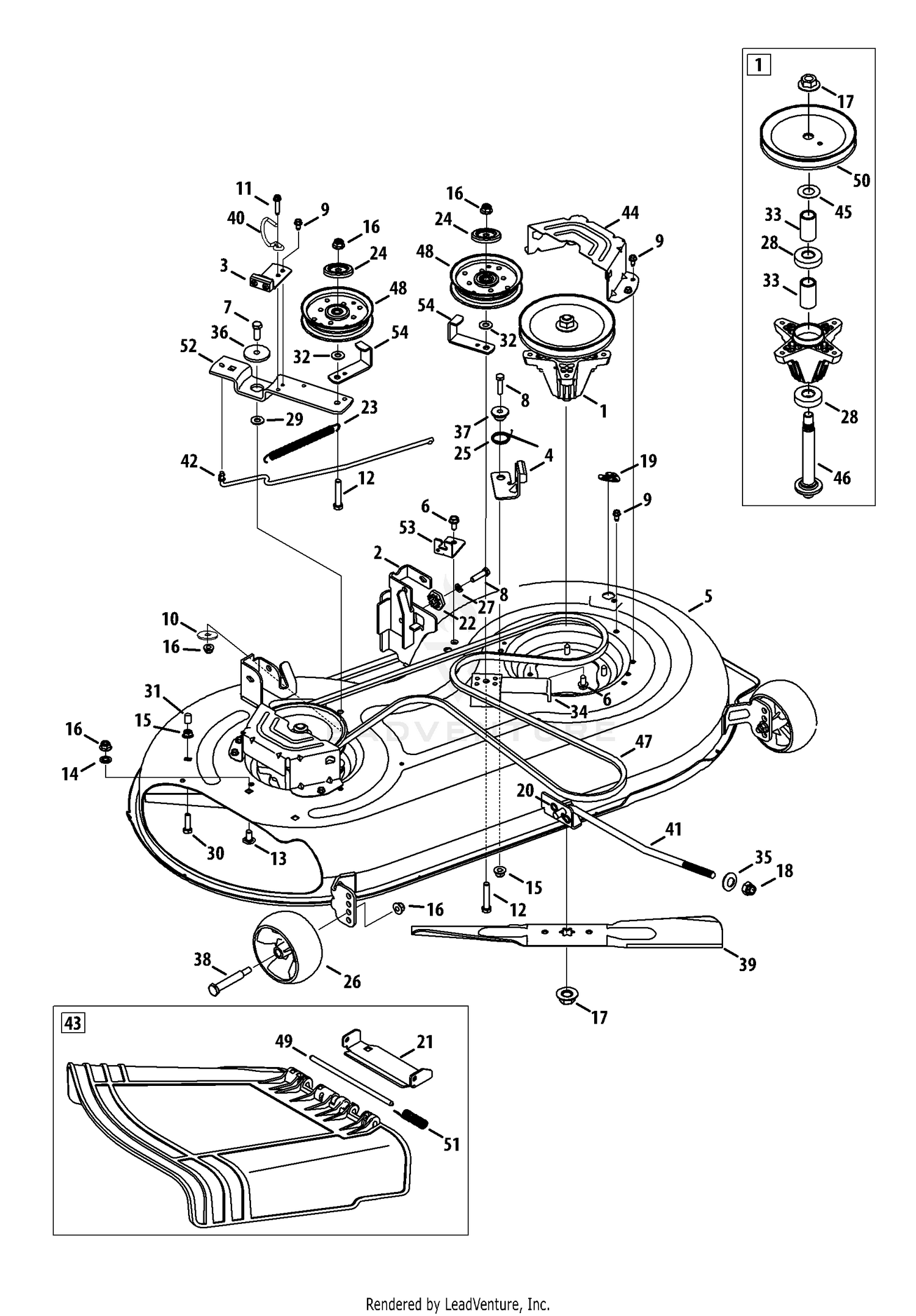 Mower Deck 42-Inch
