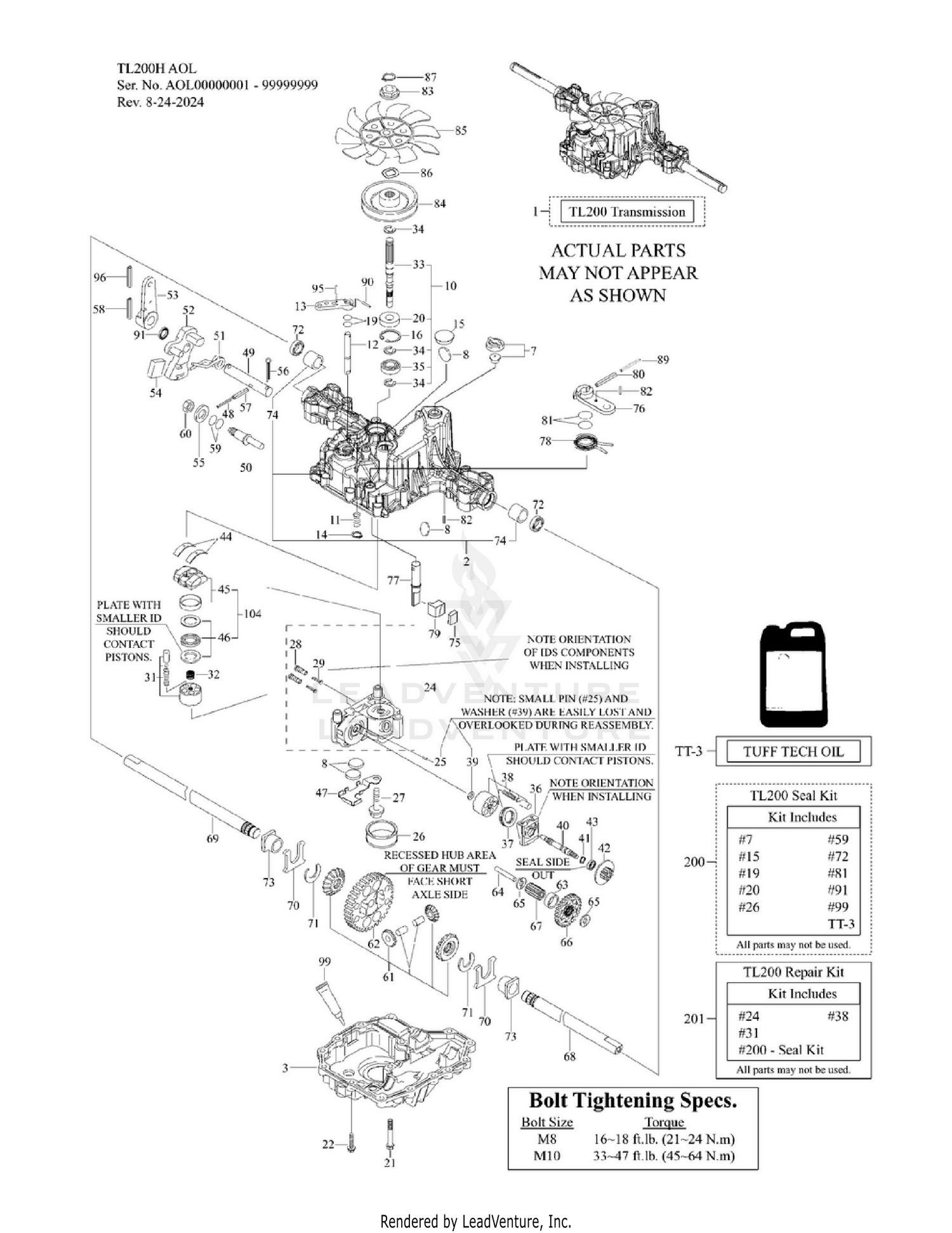 Assembly diagram