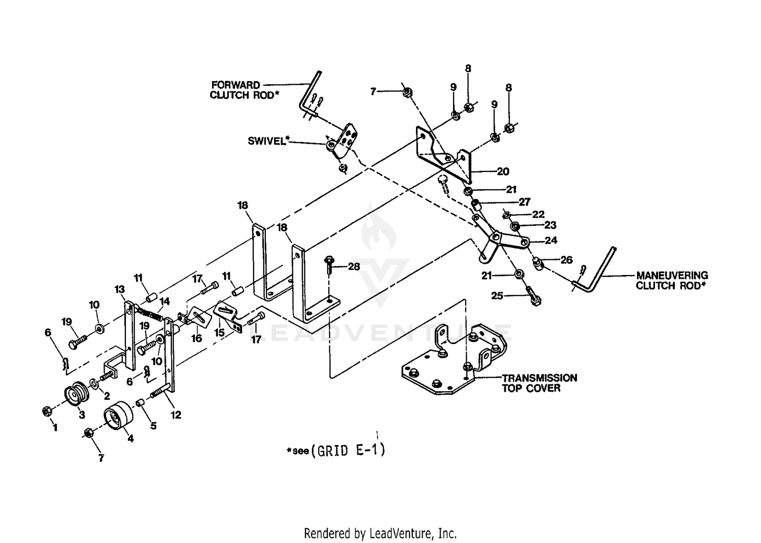 FORWARD/REVERSE IDLER ASSEMBLY