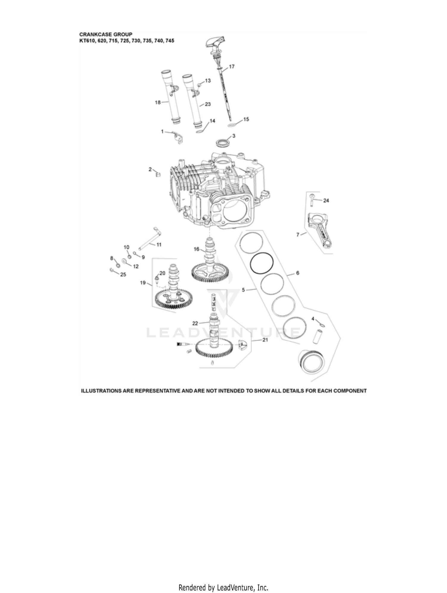 KT745-3084 Crankcase