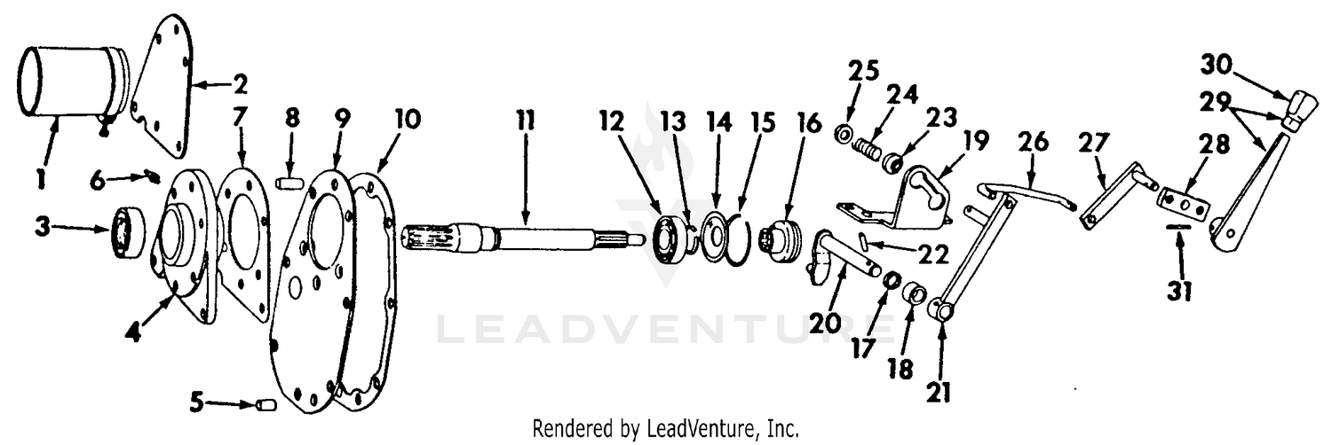 Transmission Driven Power Take-Off