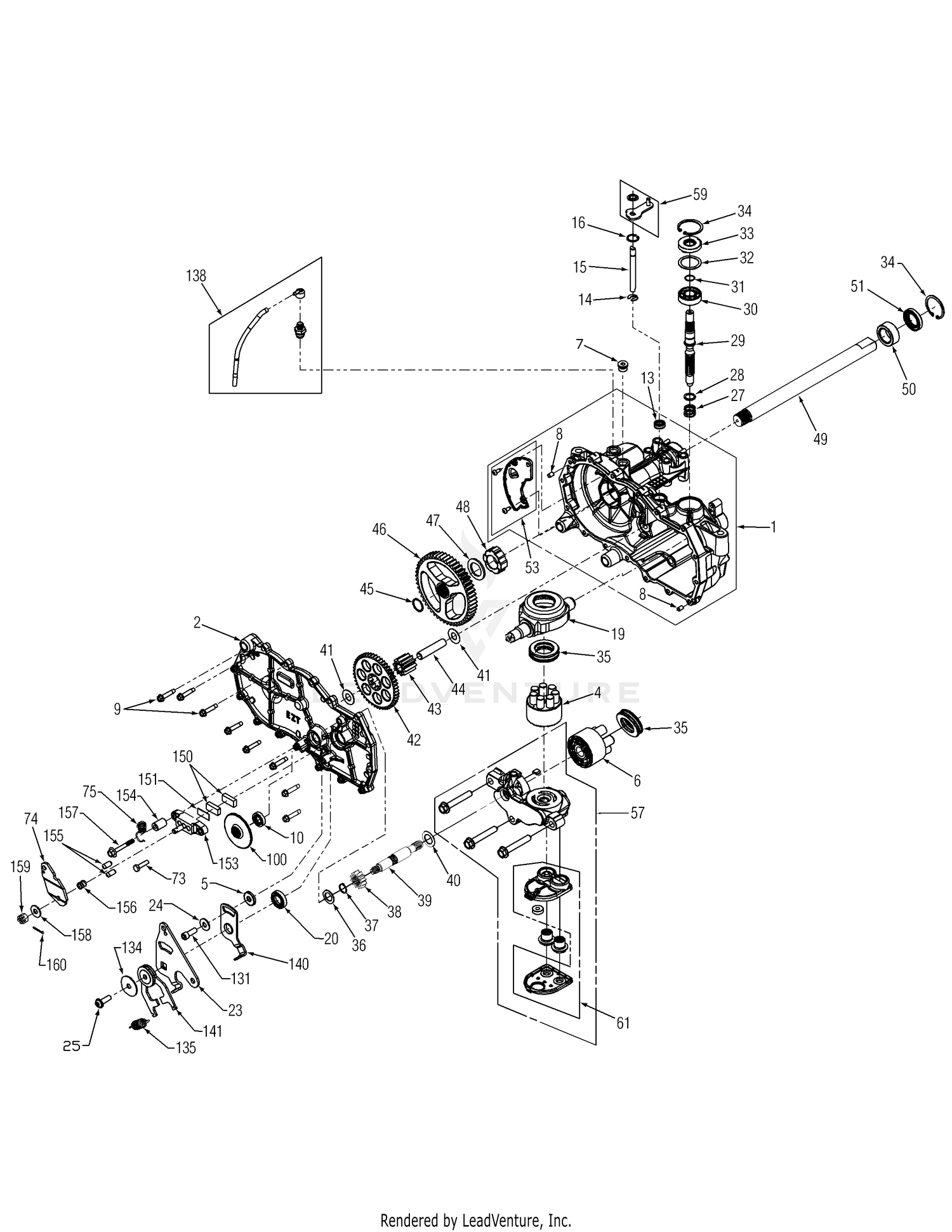 Transmission Assembly LH