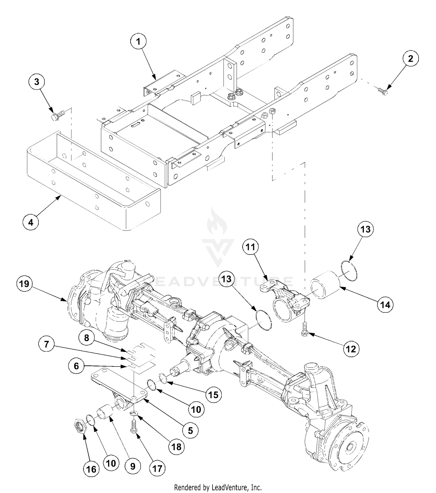 Frame And Front Axle