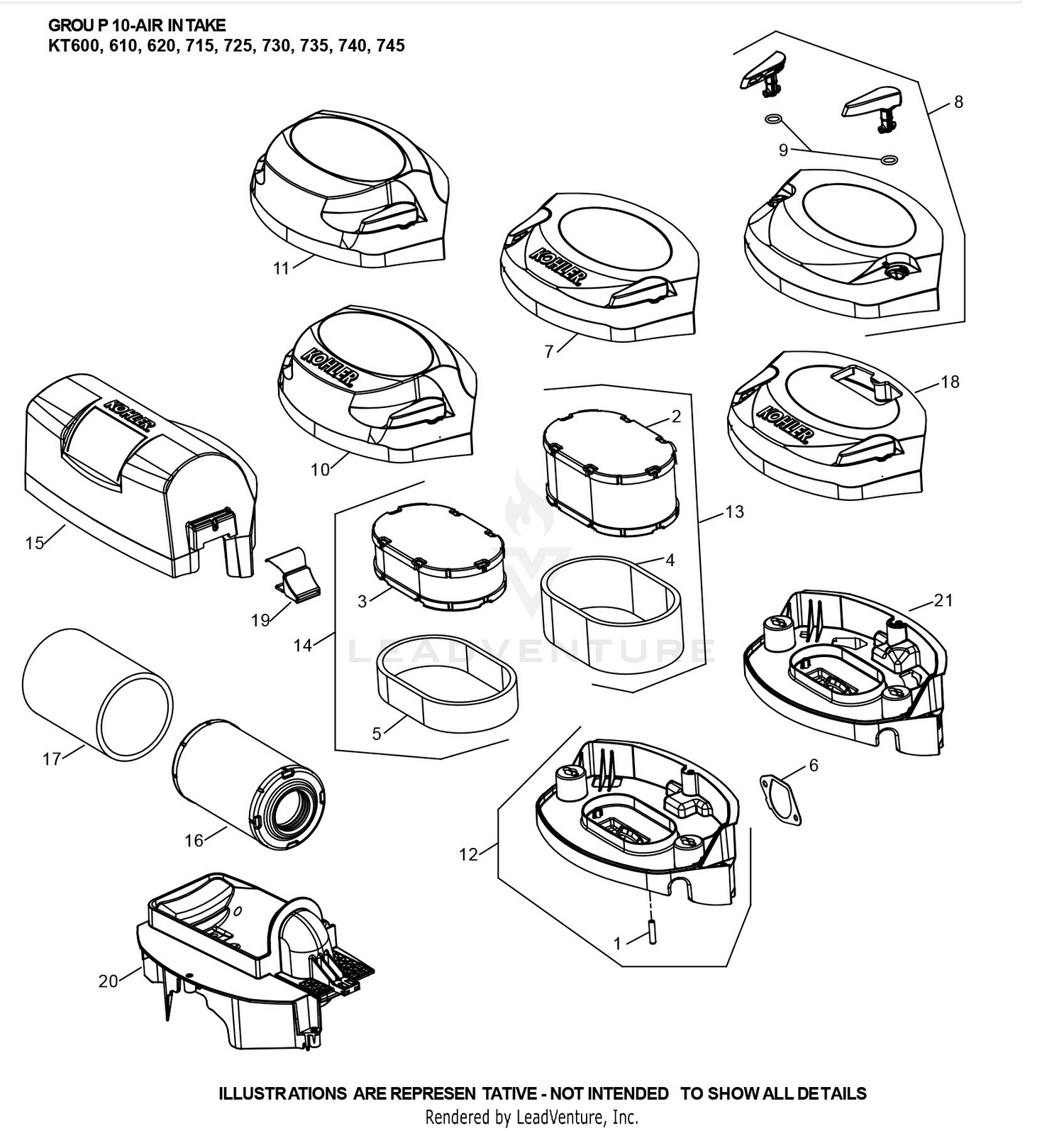 KT715-3066 Air Intake