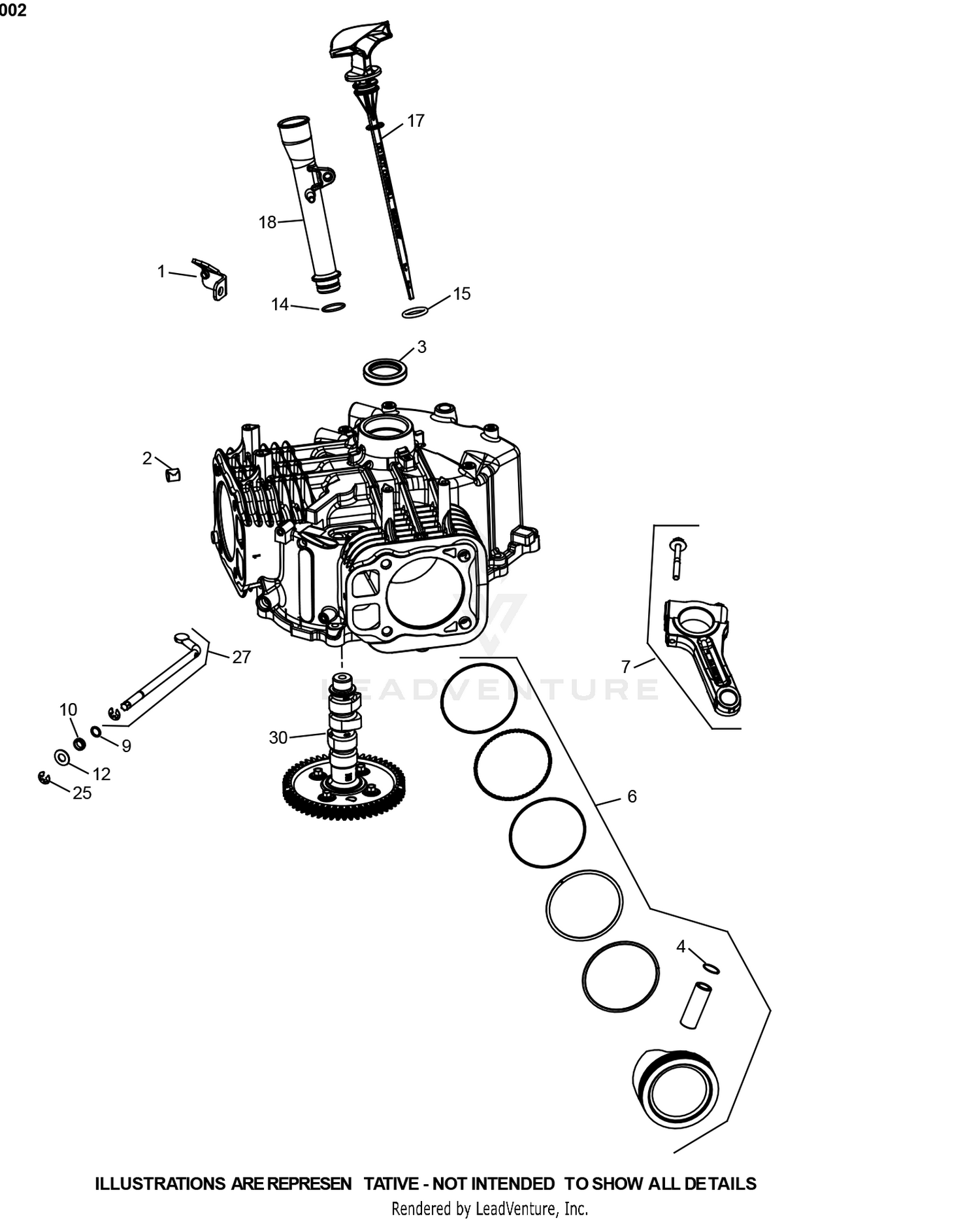 KT722-3002 CrankCase