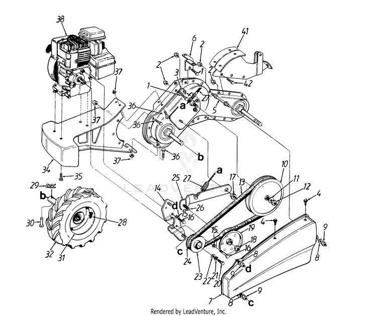 Yard Machines 21A 410 118 1997 PartsWarehouse