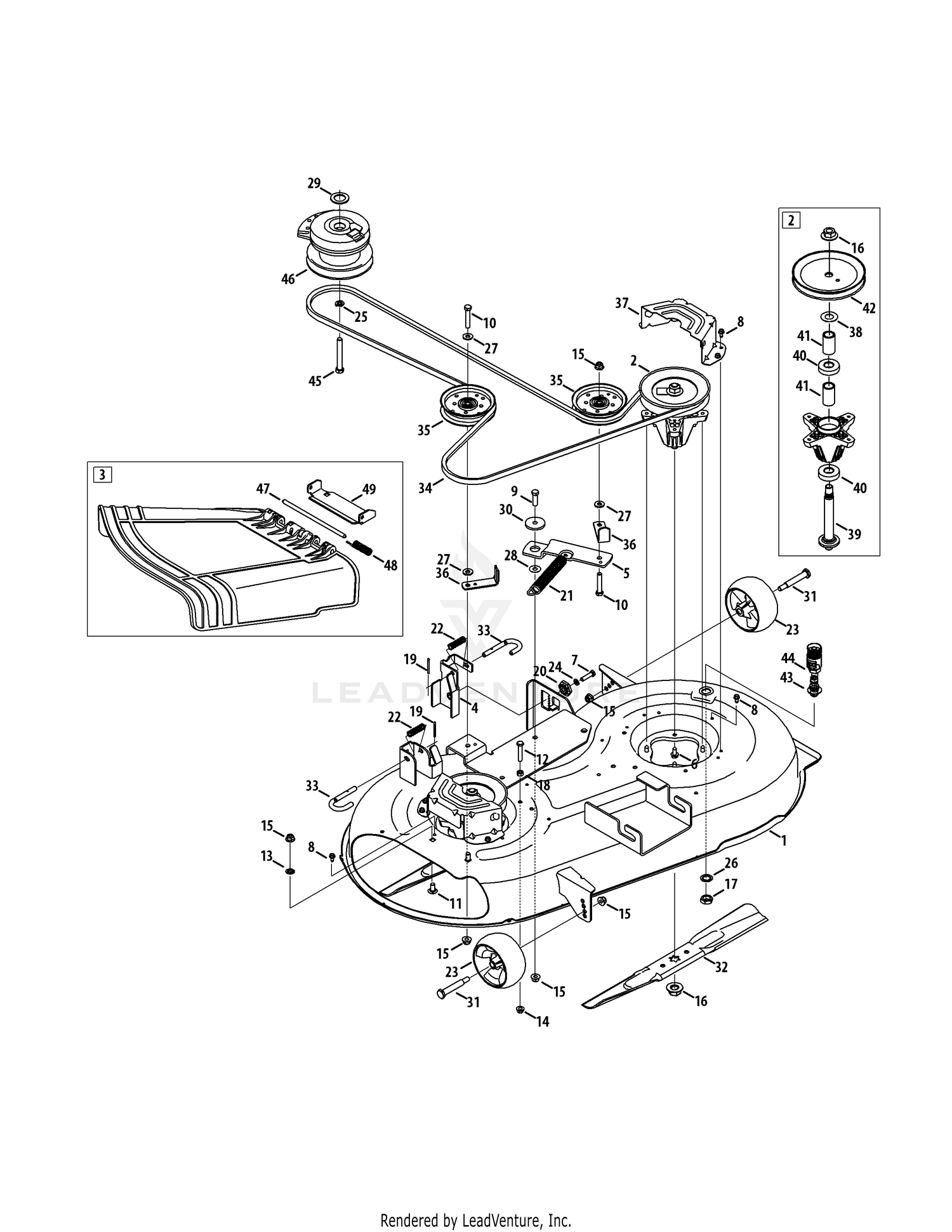 Cub cadet discount rzt 42 belt