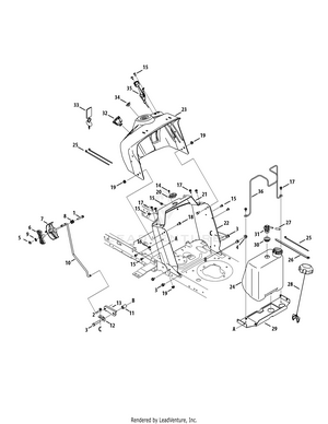 Craftsman t1000 best sale parts manual