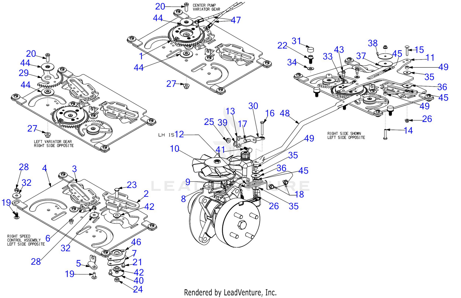 Cub Cadet PRO Z 500 KW 560 S 53TIHJUV050 2018 Control