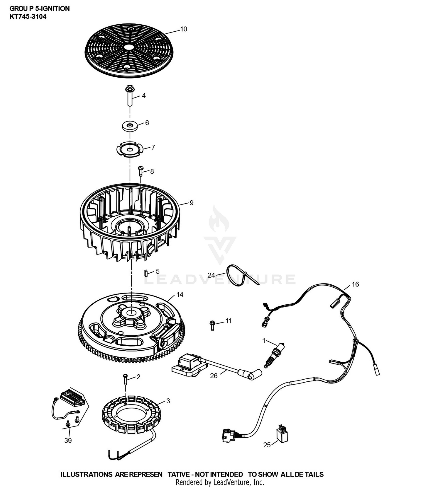 KT745-3104 Ignition & Charging