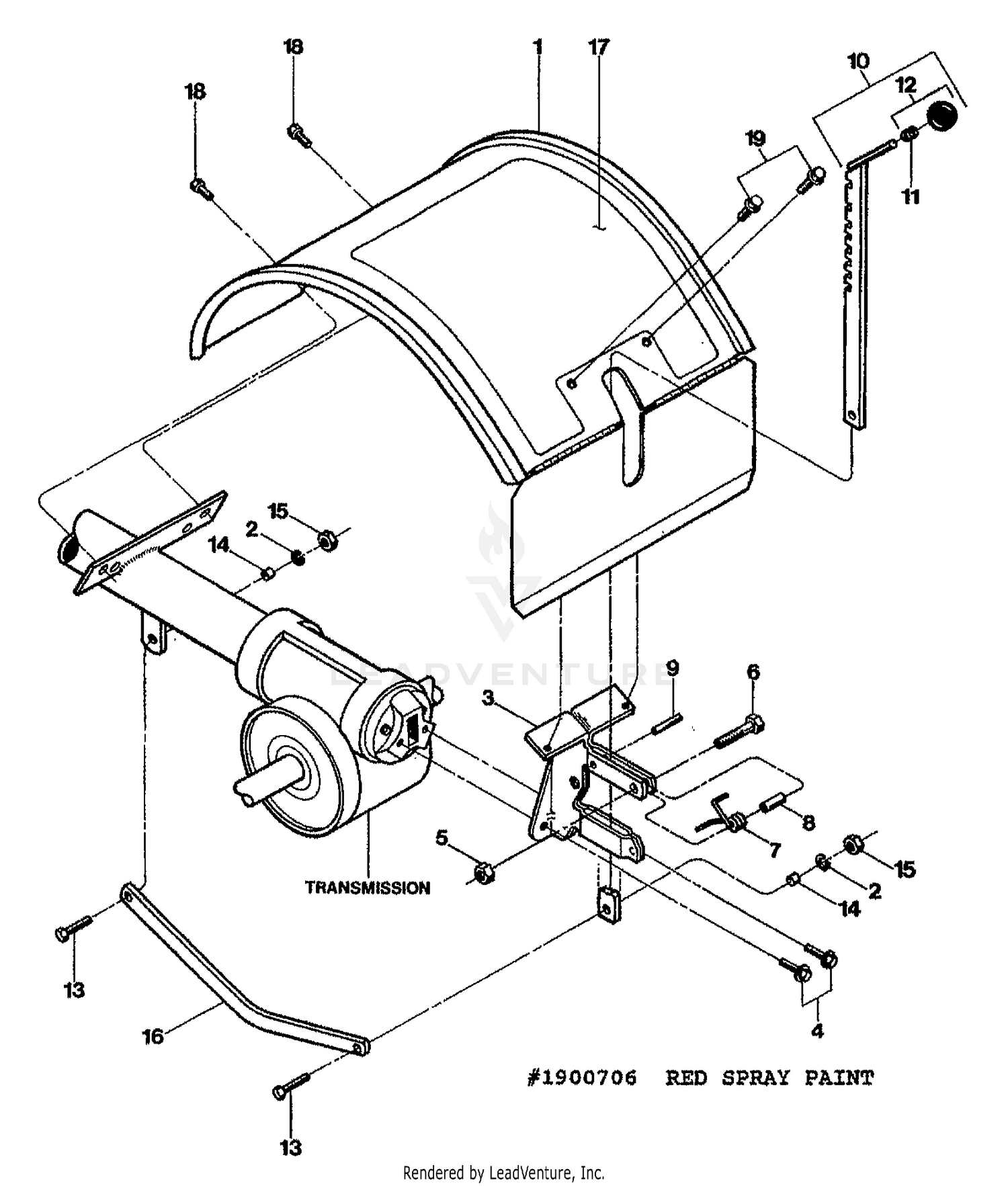HOOD & DEPTH REGULATOR