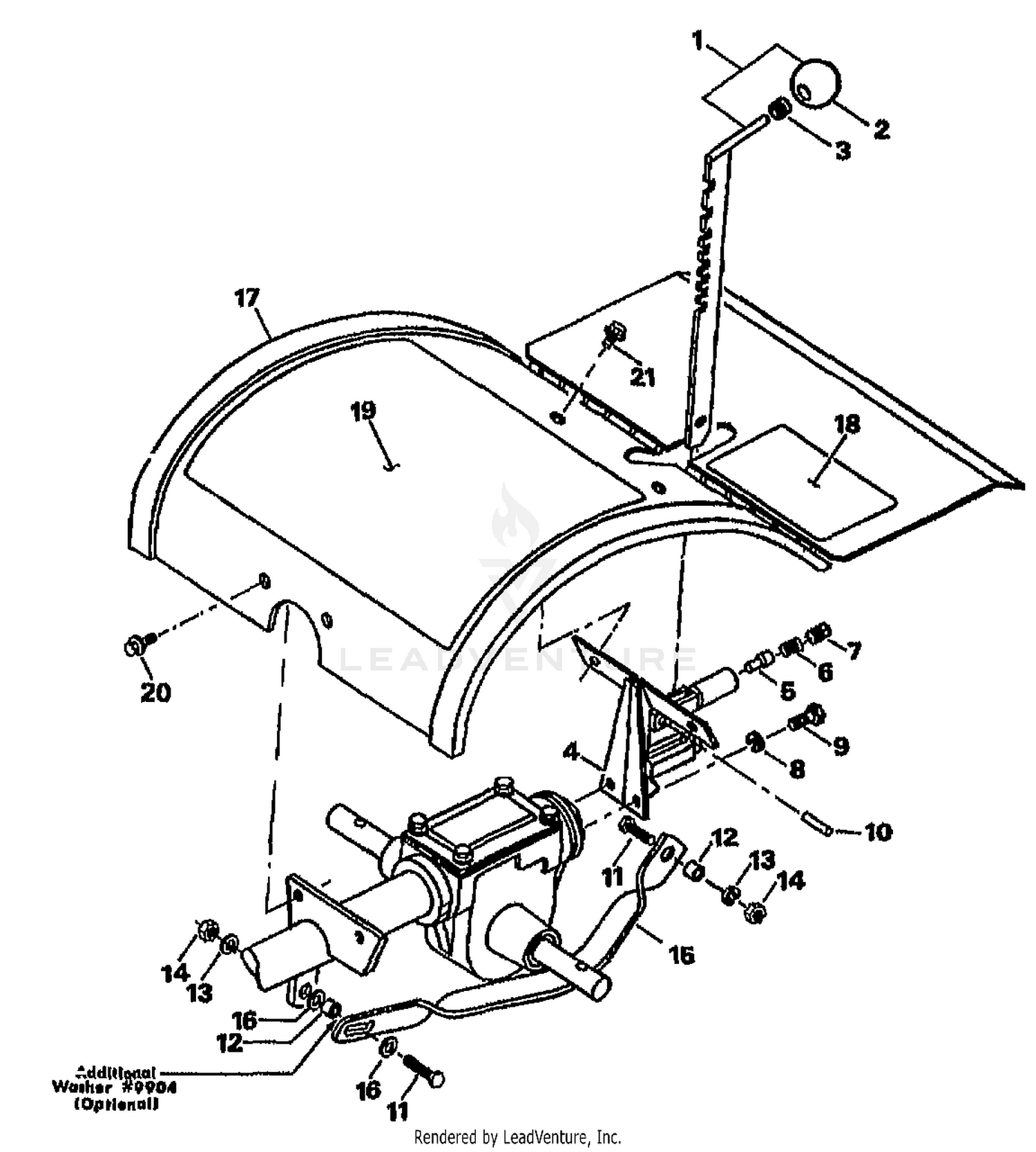 HOOD & DEPTH REGULATOR