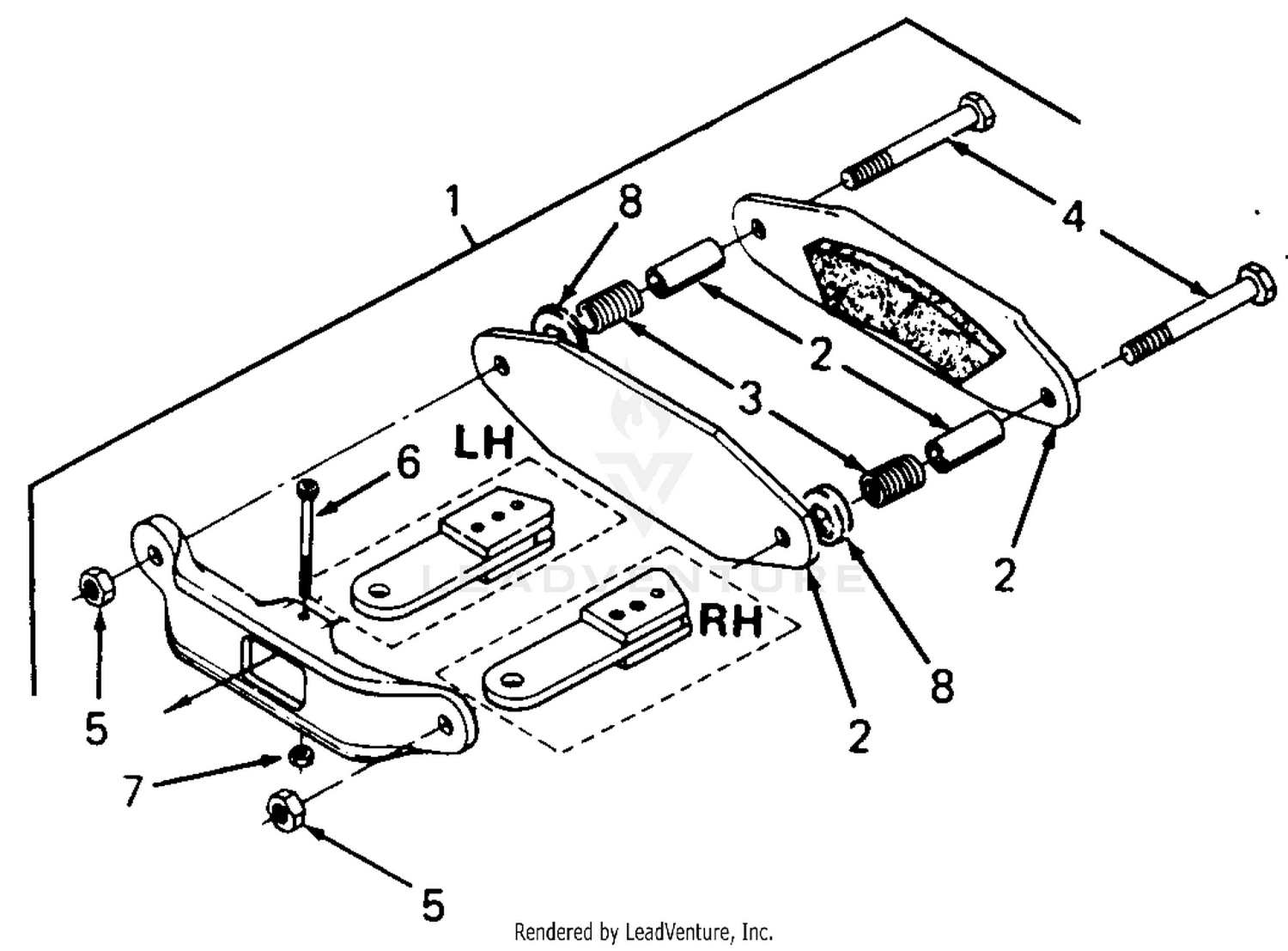 Caliper Brake Assembly