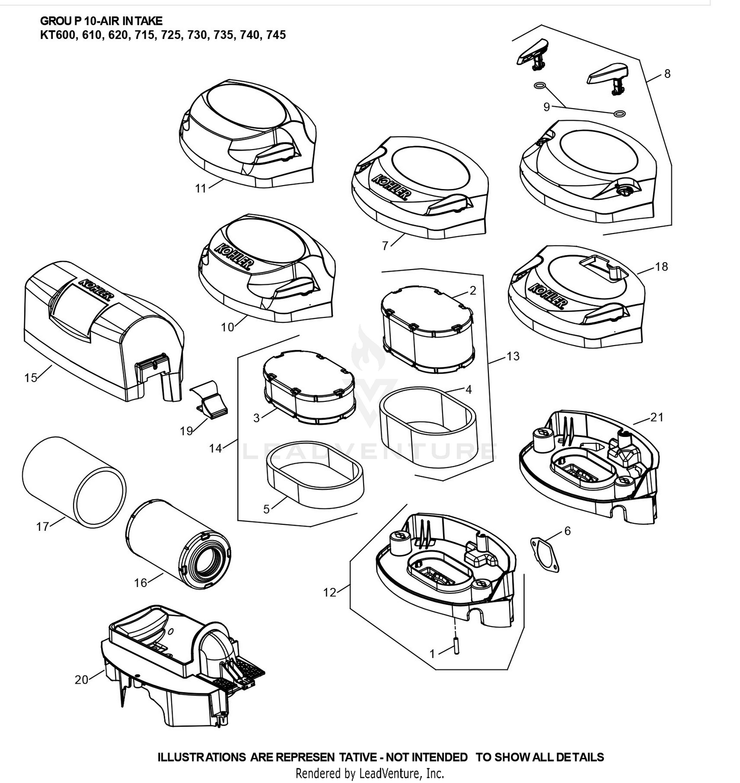 KT725-3109 Air Intake