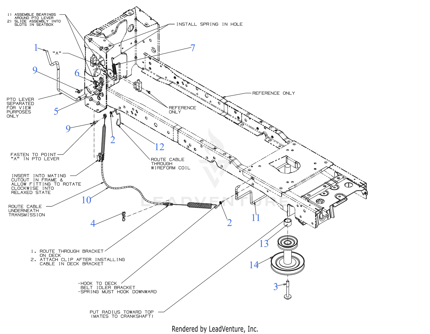 Cub Cadet XT1 LT42 KH 13AOA9CS056 2021 Manual PTO