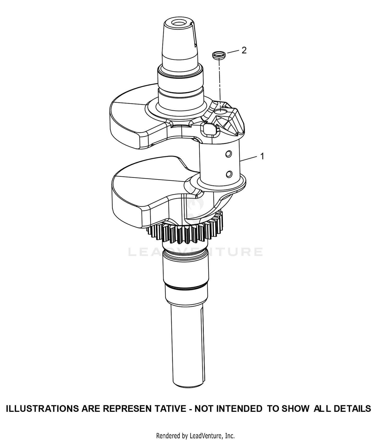 KT726-3002 CrankShaft