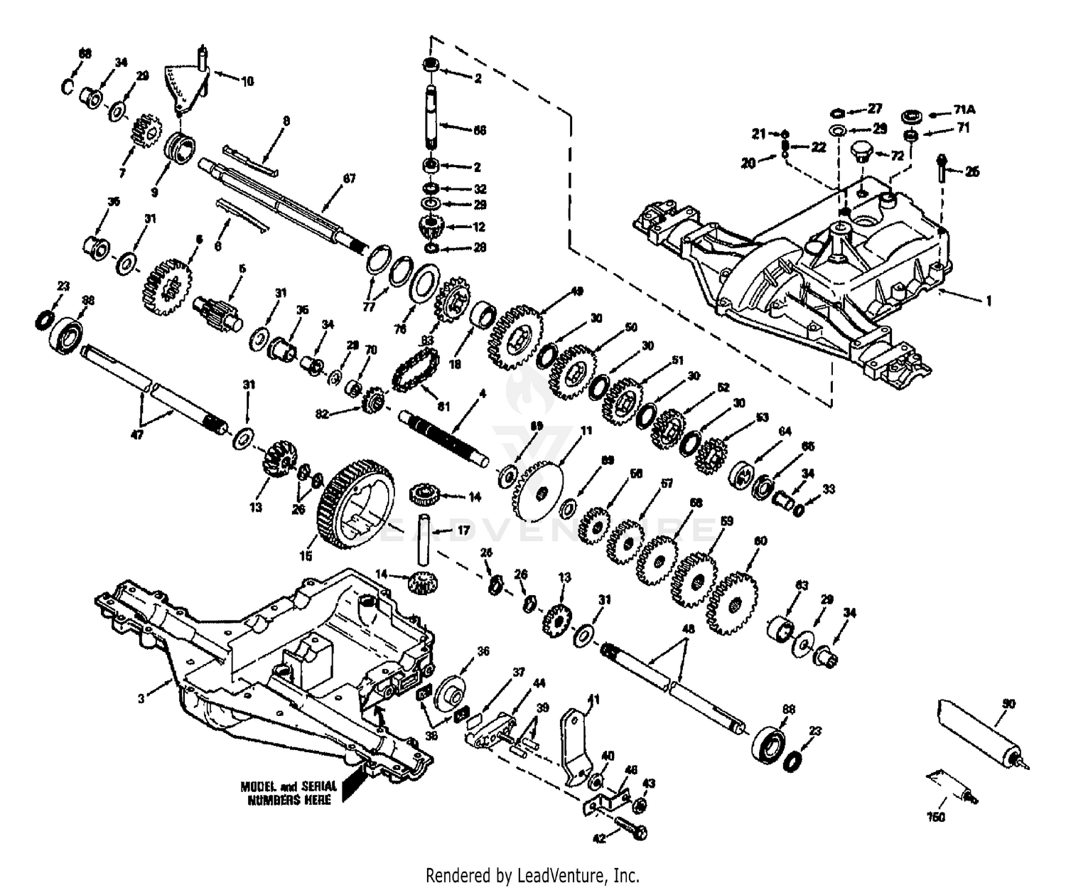 TRANSMISSION (PEERLESS 930) BREAKDOWN
