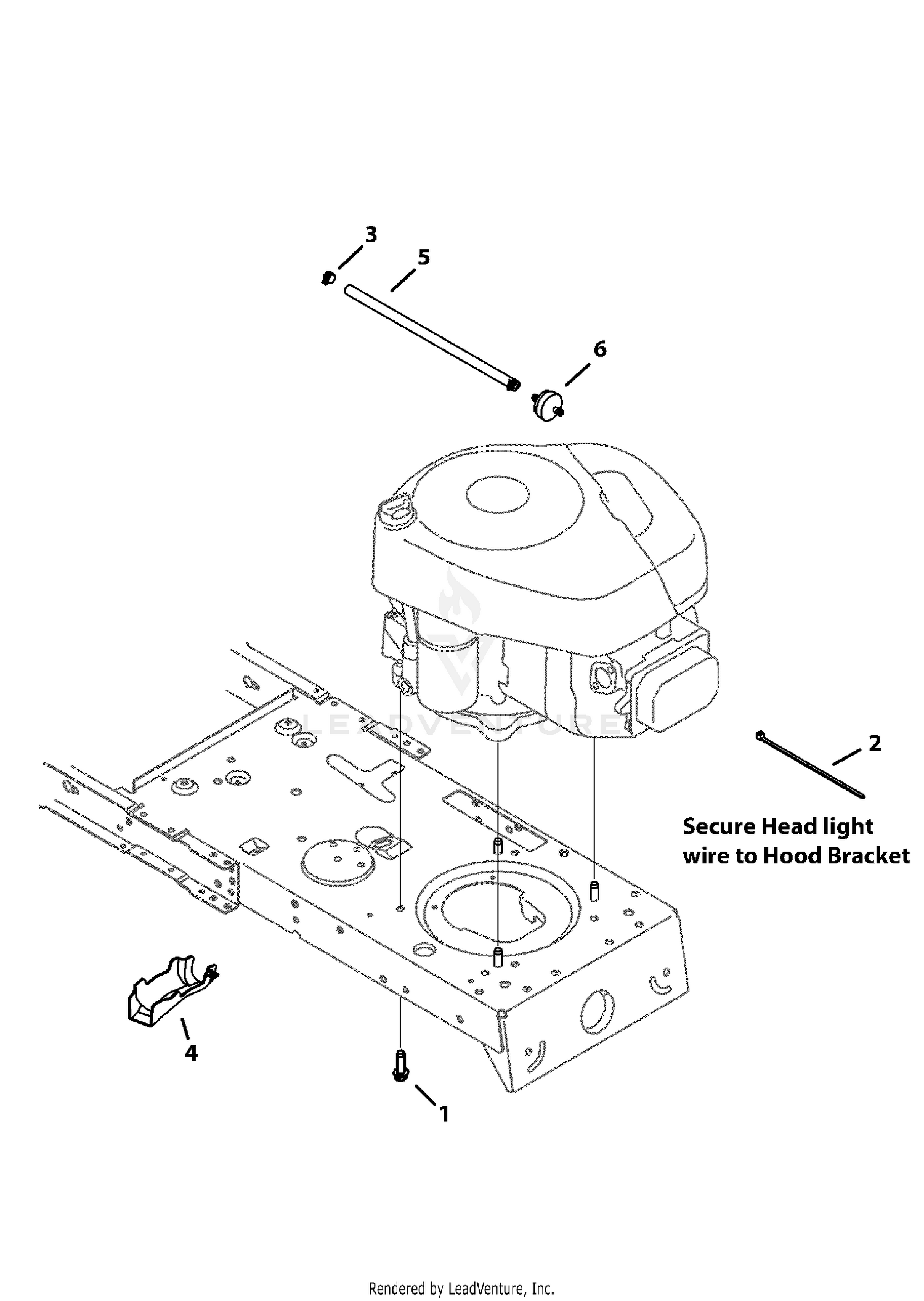 MTD 13A2775S000 2013 Engine Accessories