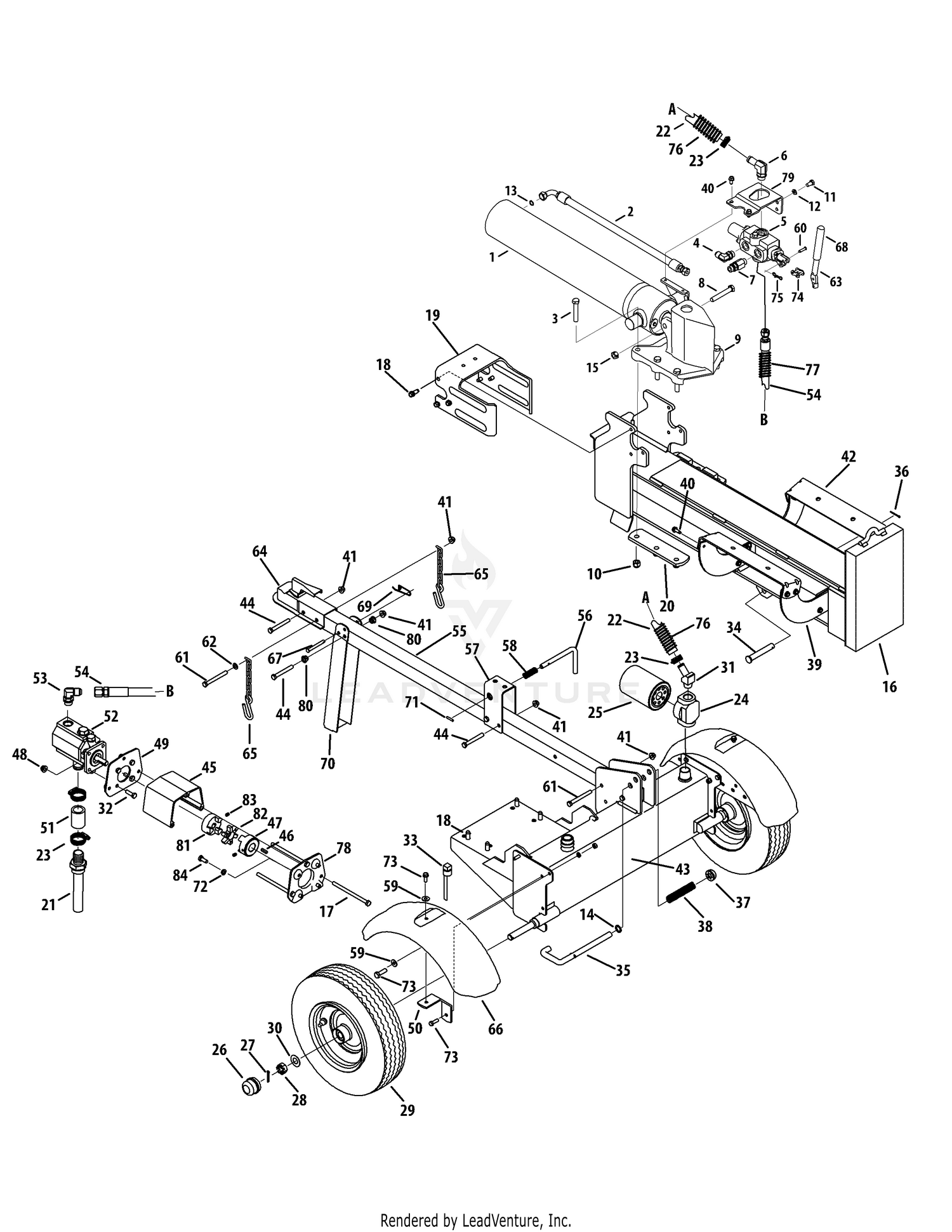 TB27LS General Assembly (MTD Engine)