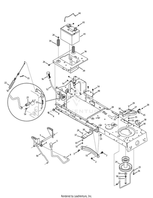 Craftsman lt 1500 parts sale