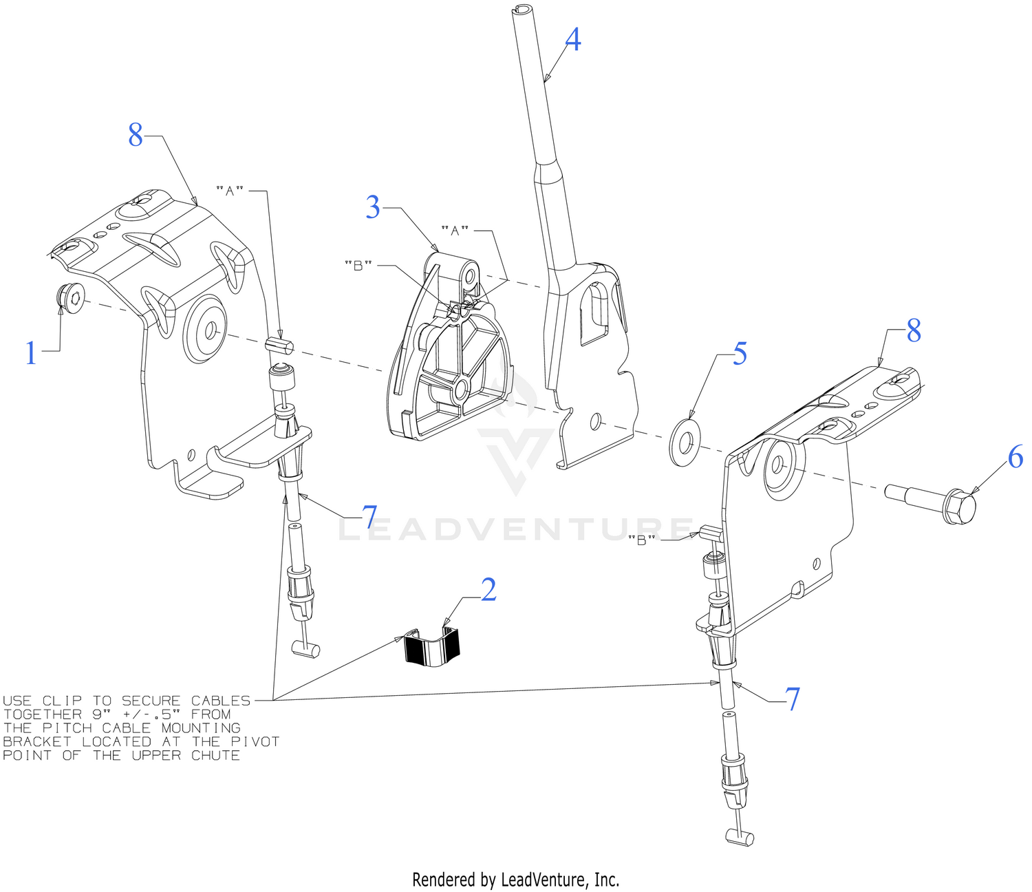 Chute Control Assembly