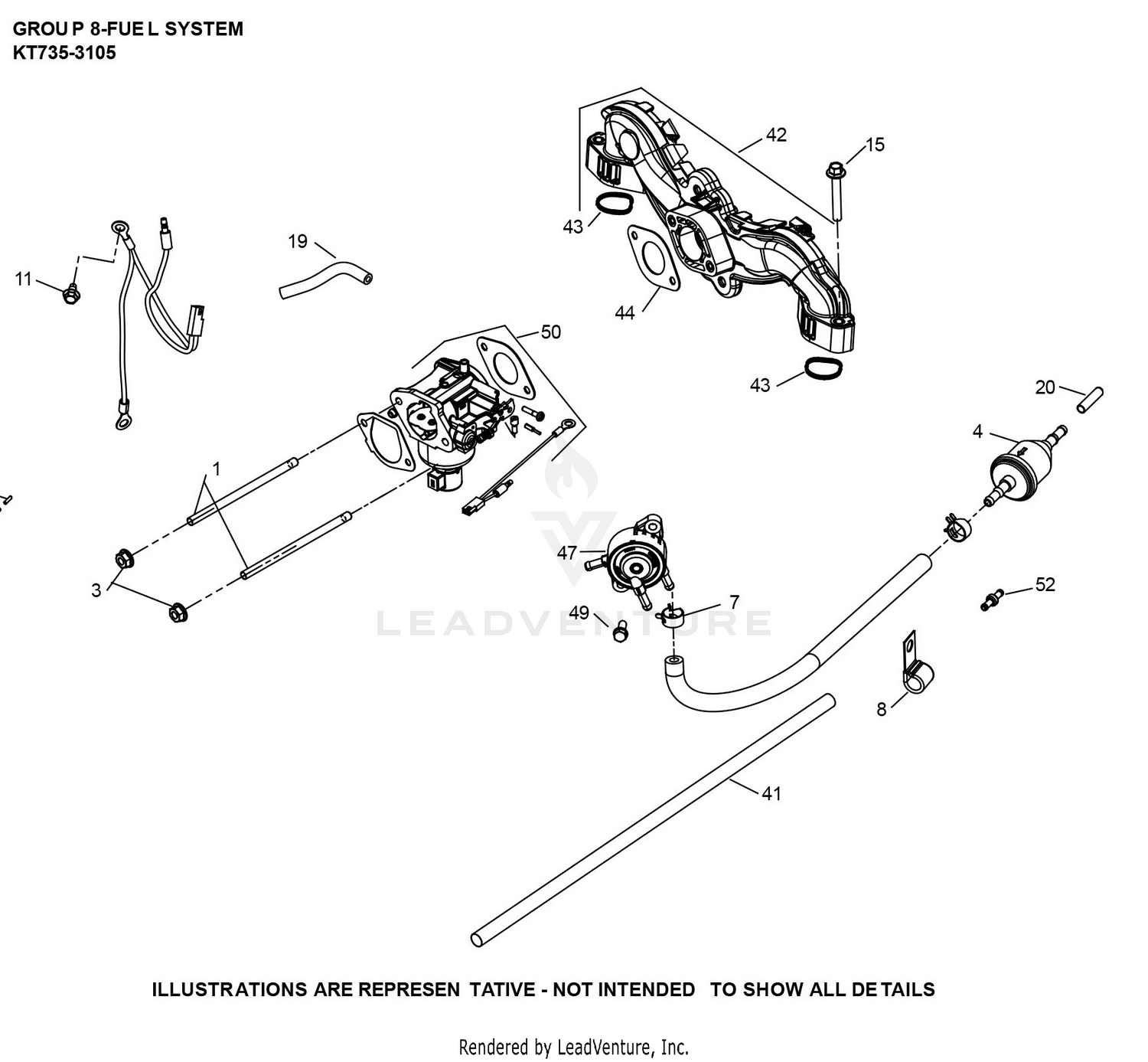 KT735-3105 Fuel System