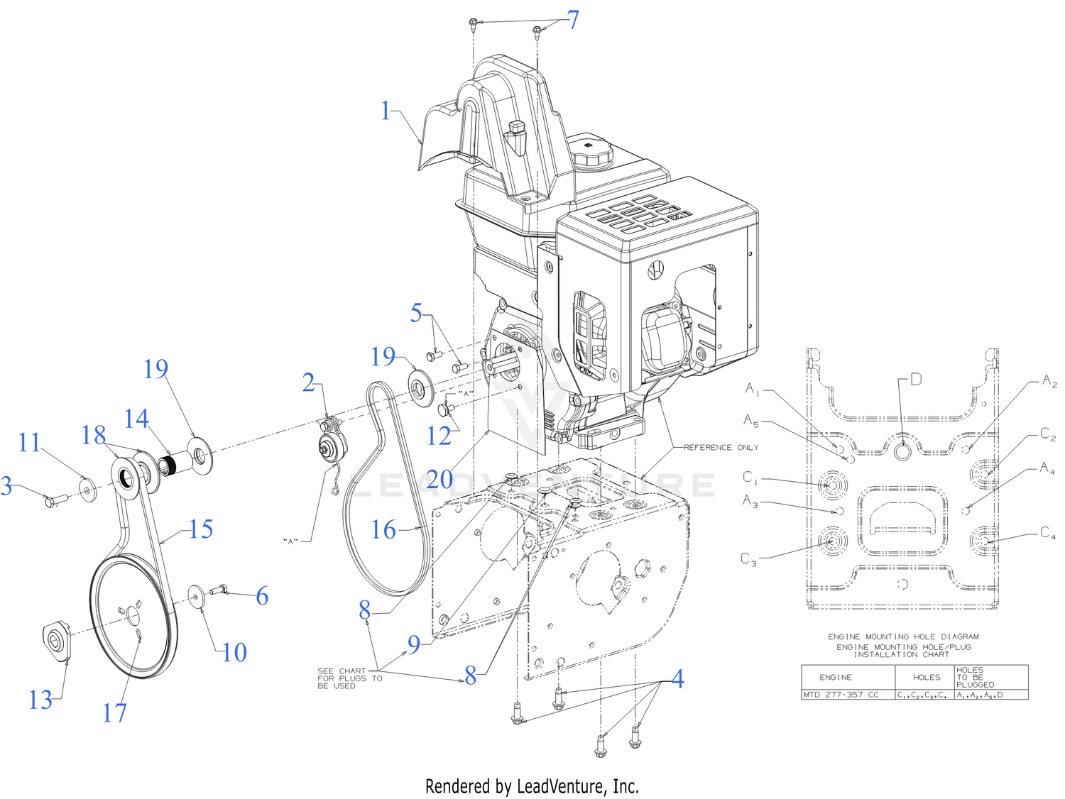Assembly diagram