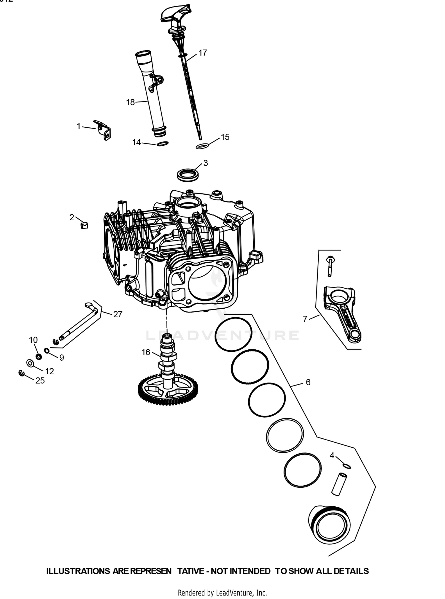 KT724-3012 CrankCase
