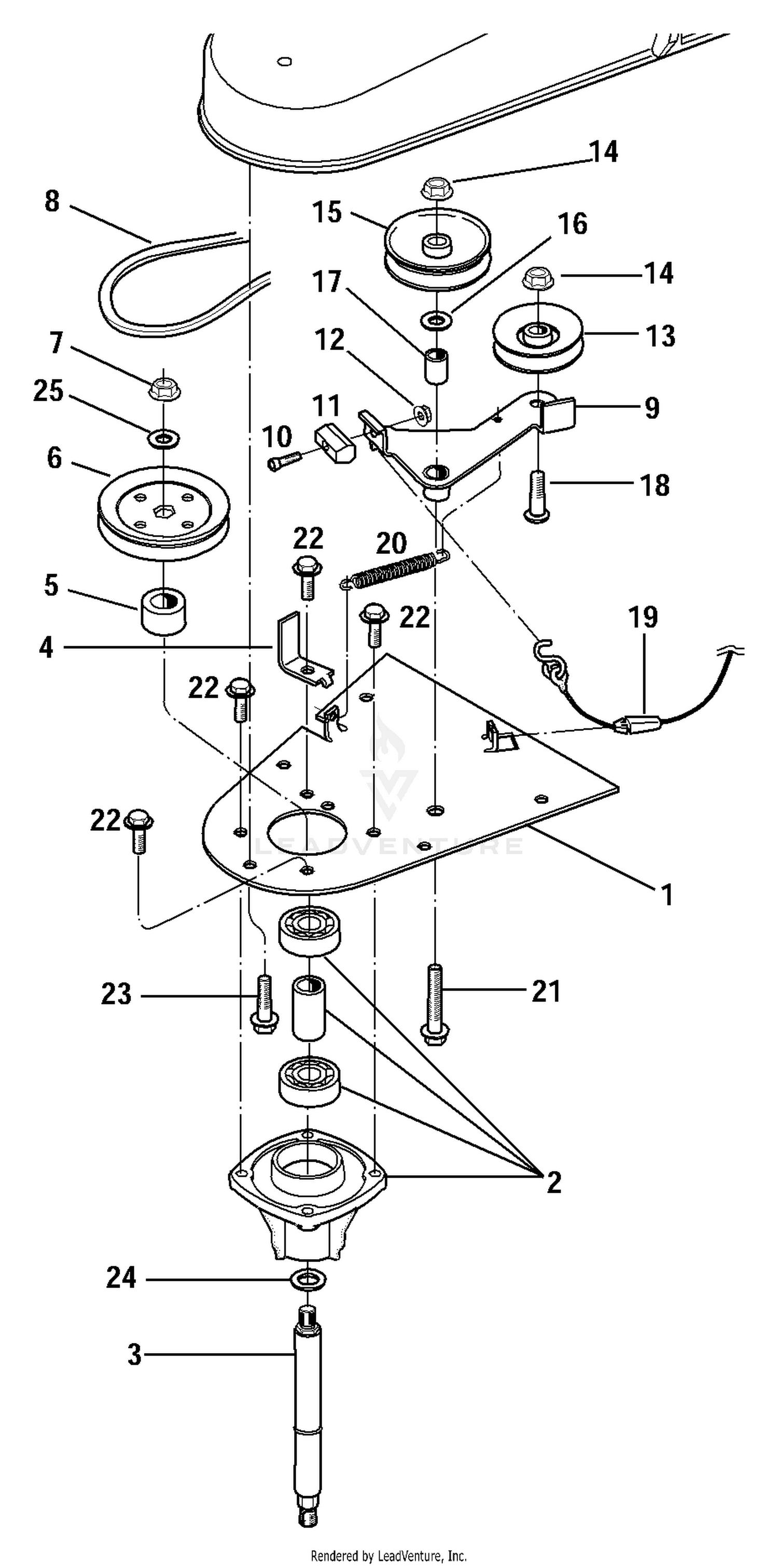 Spindle Plate Assembly