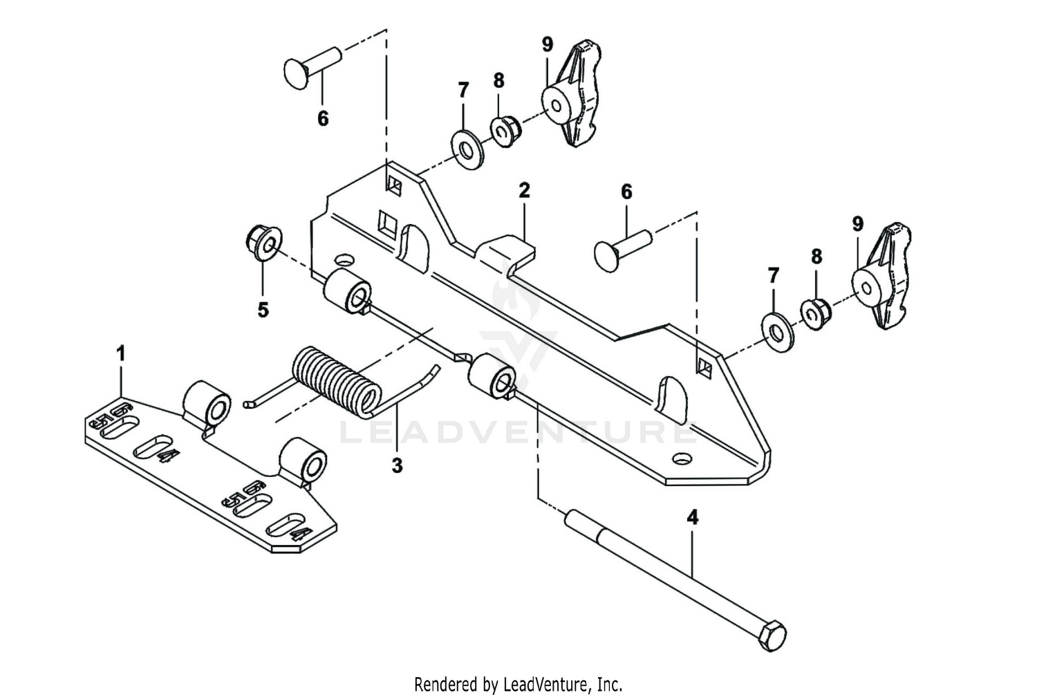 A2045 Boot Mounting Assembly