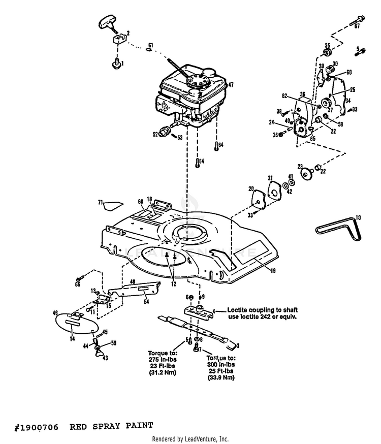 Troy bilt self propelled deals mower parts