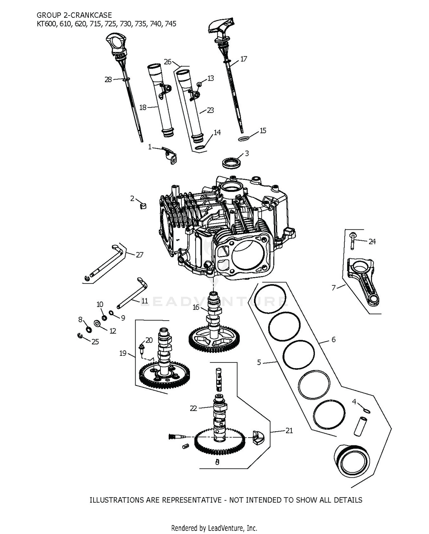 KT715-3063 Crank Case