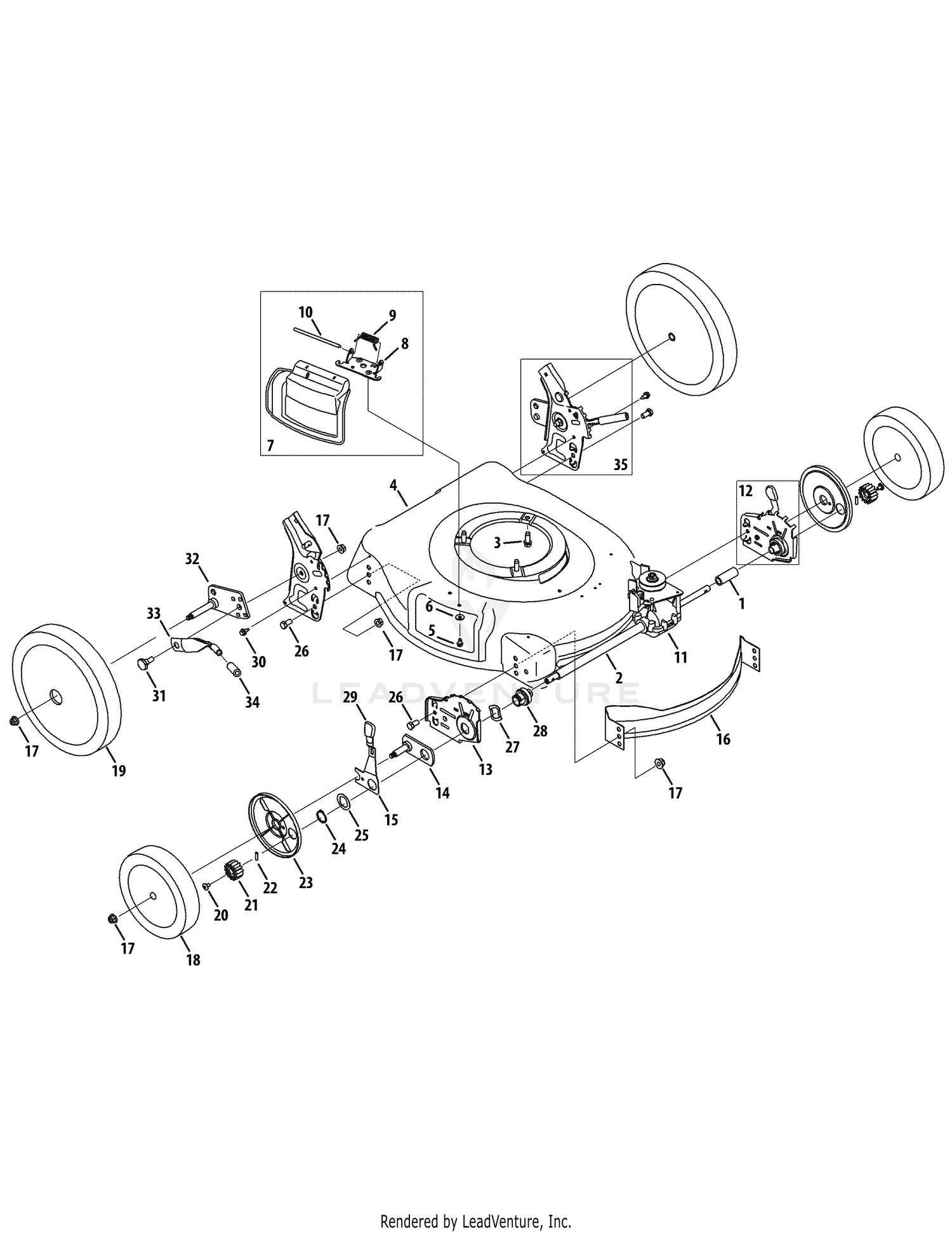 Drive & Wheel Assembly