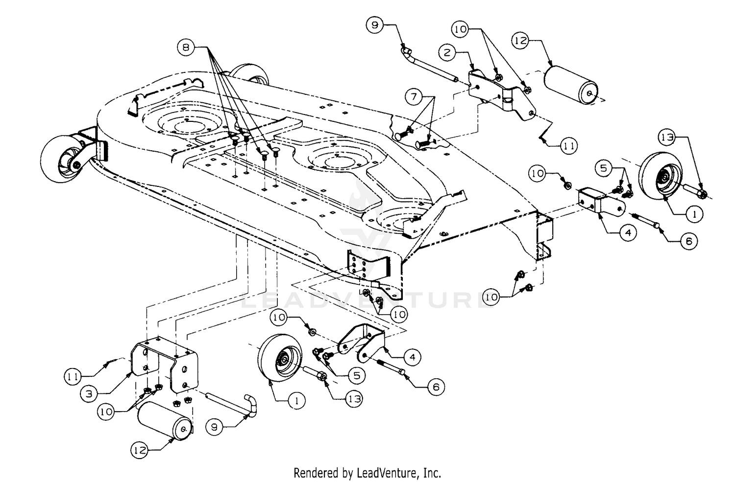 Cub cadet deals roller kit