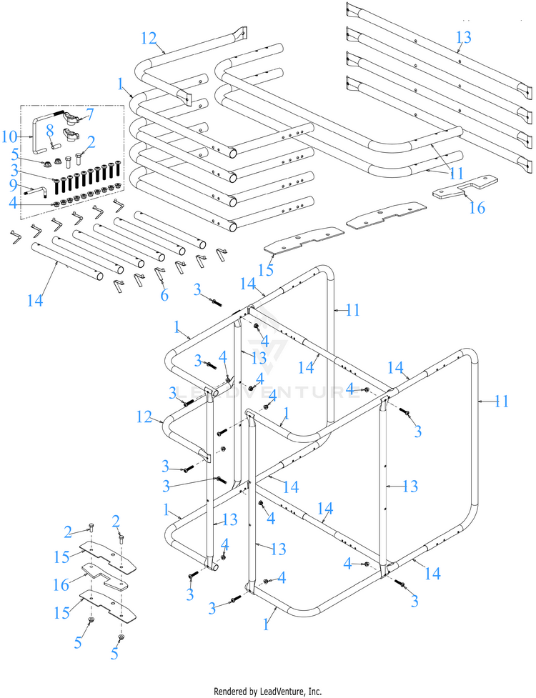 42-in./46-in. Leaf Collection System - 19A30043791