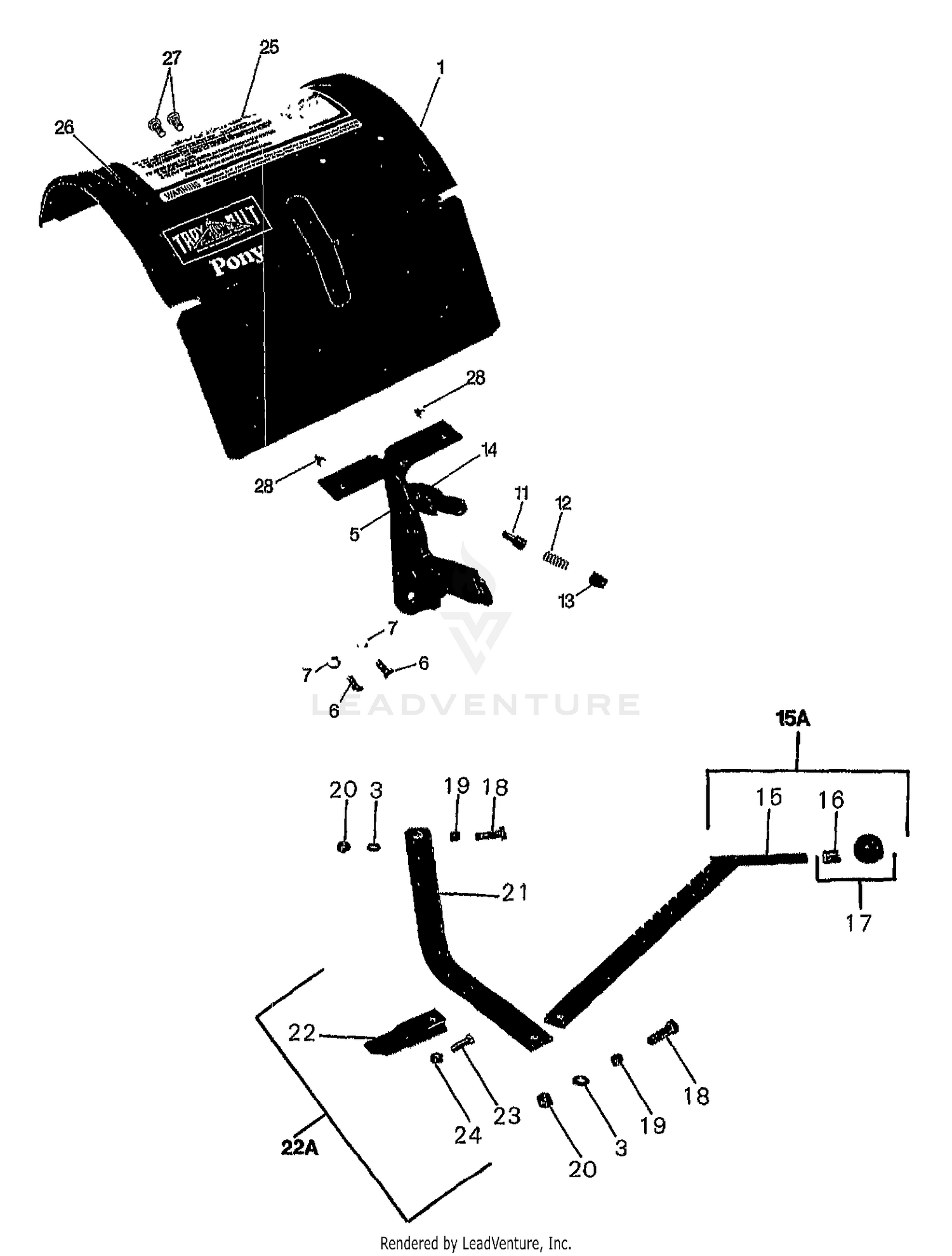 HOOD & DEPTH REGULATOR