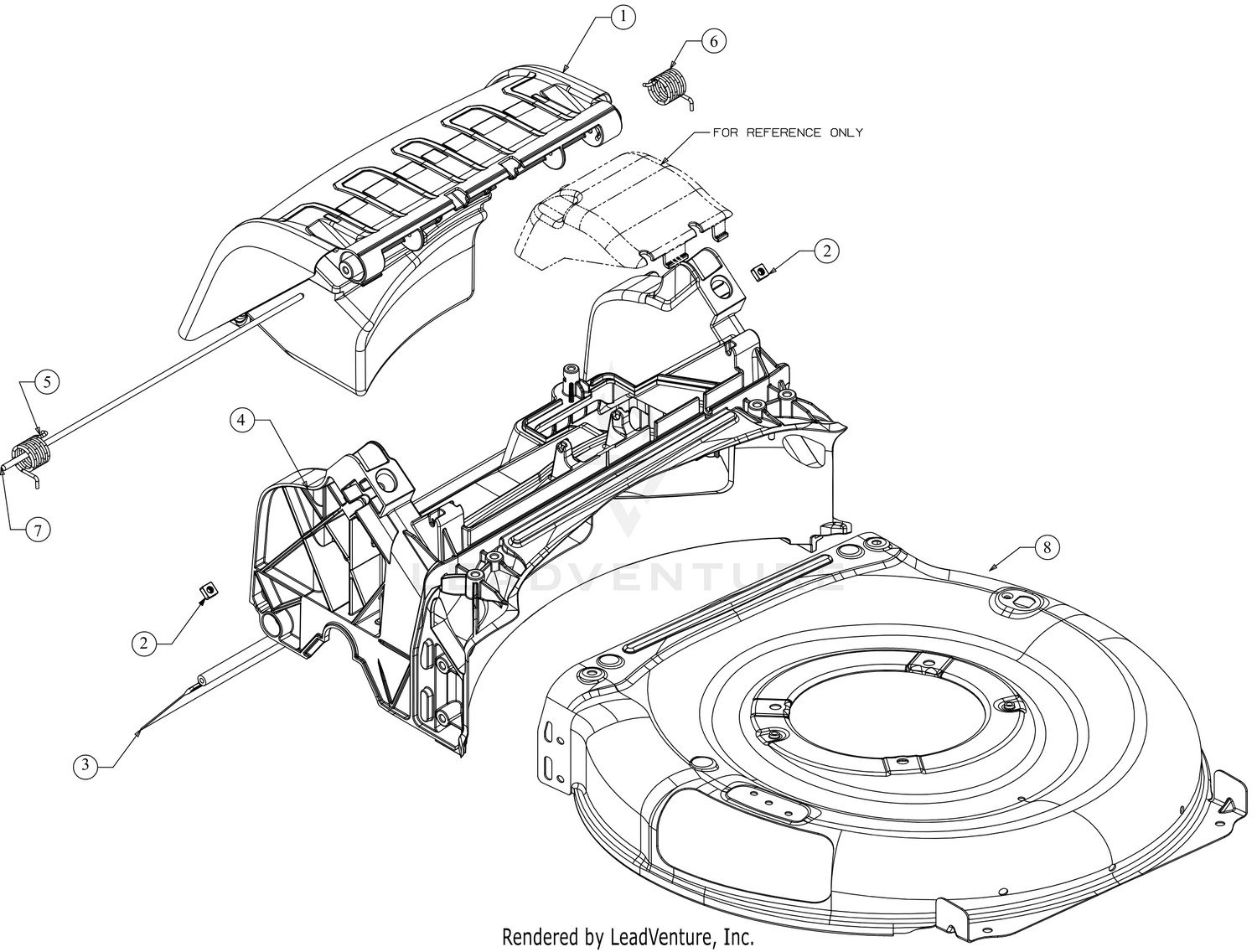 Rear Baffle Assembly & Deck