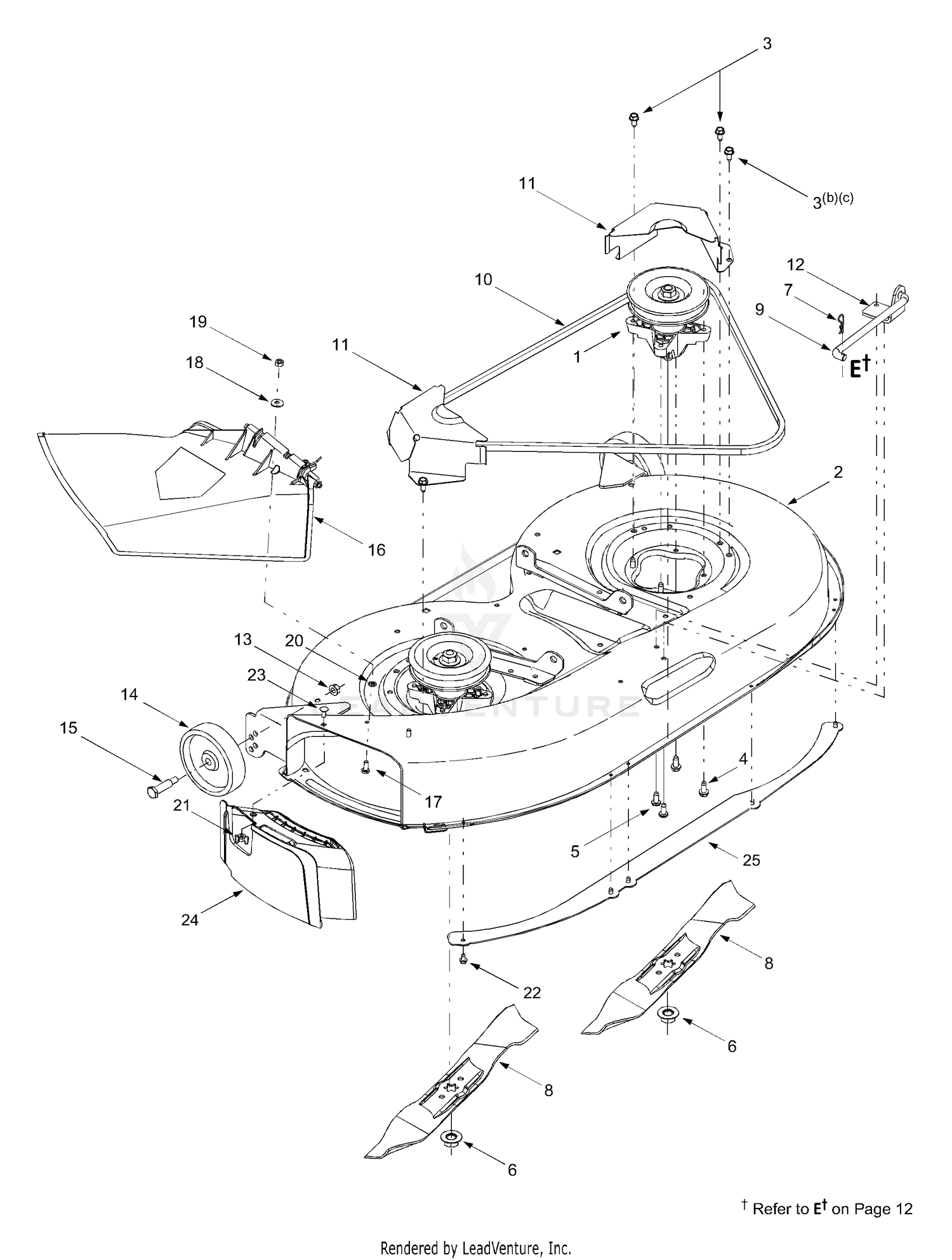 Deck Assembly "G"