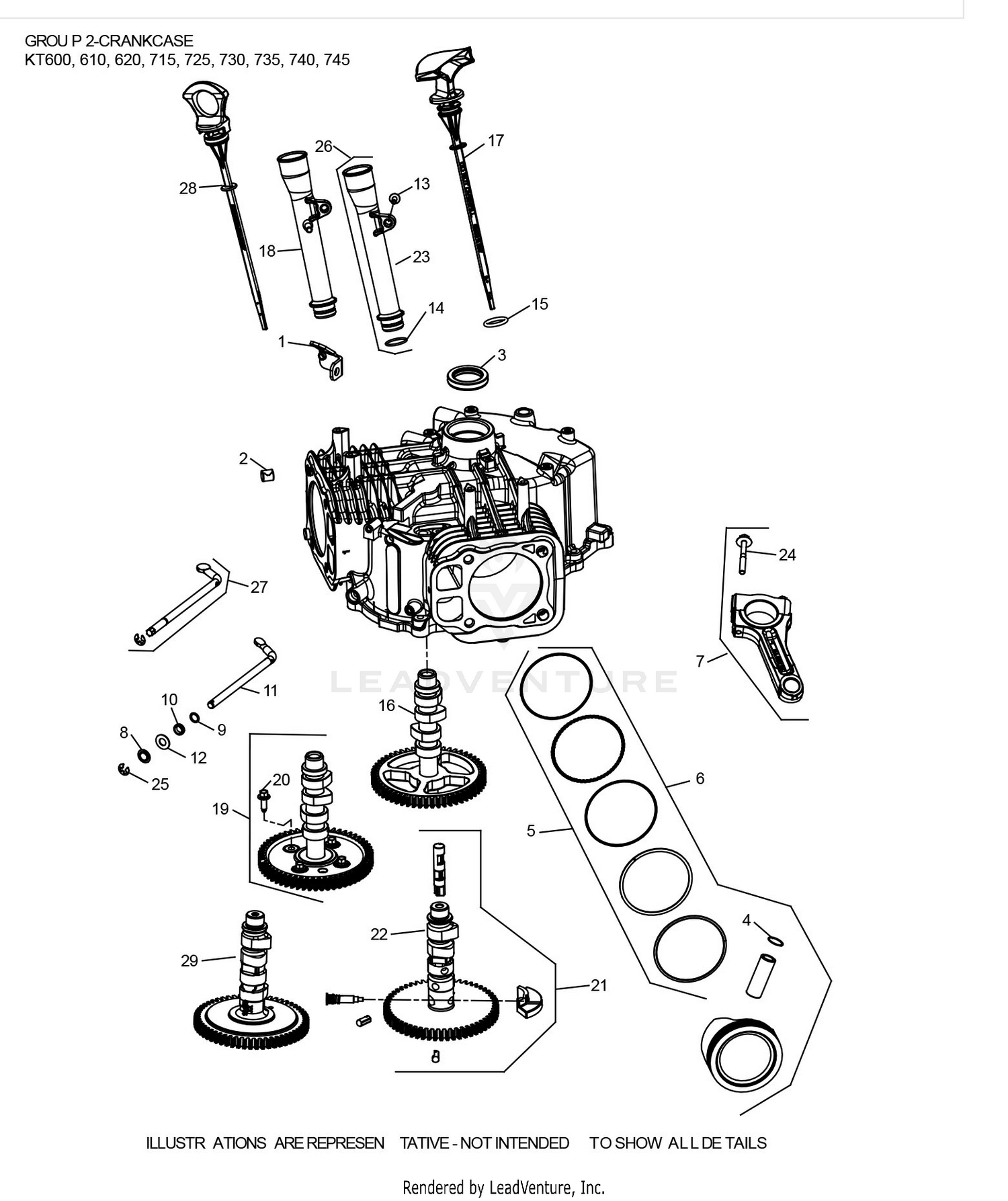 KT735-3103 CrankCase