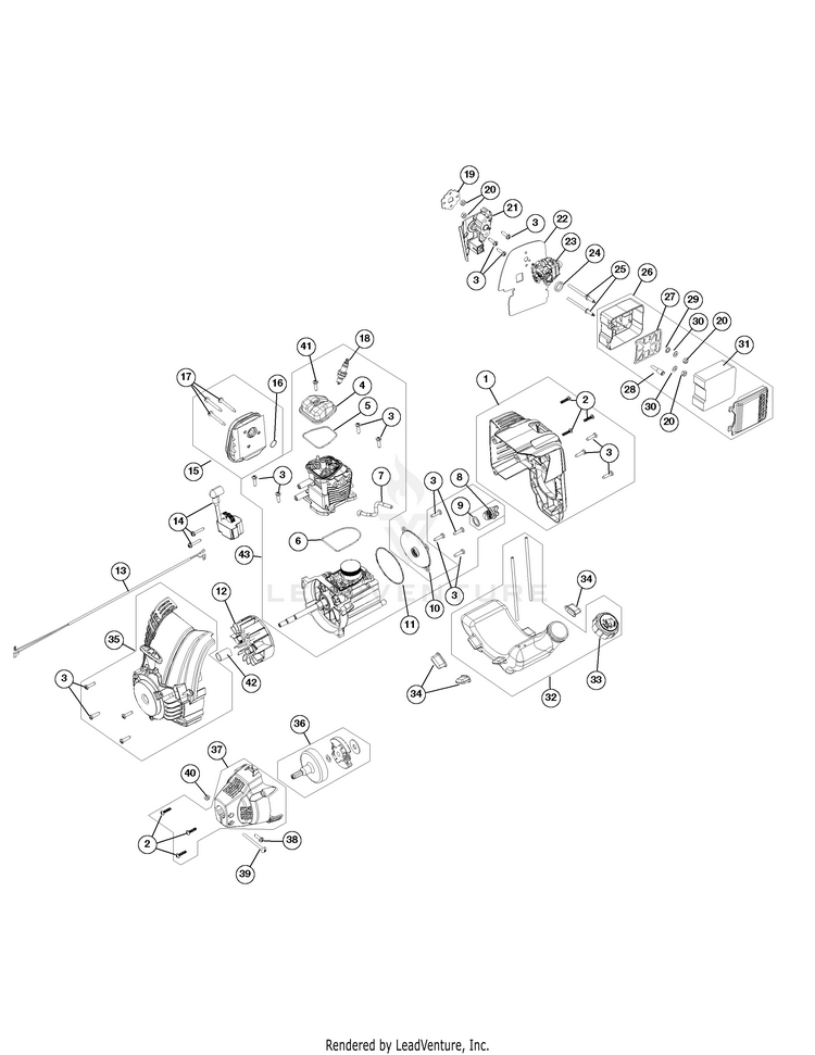 TroyBilt TB146EC 21AK146G766 