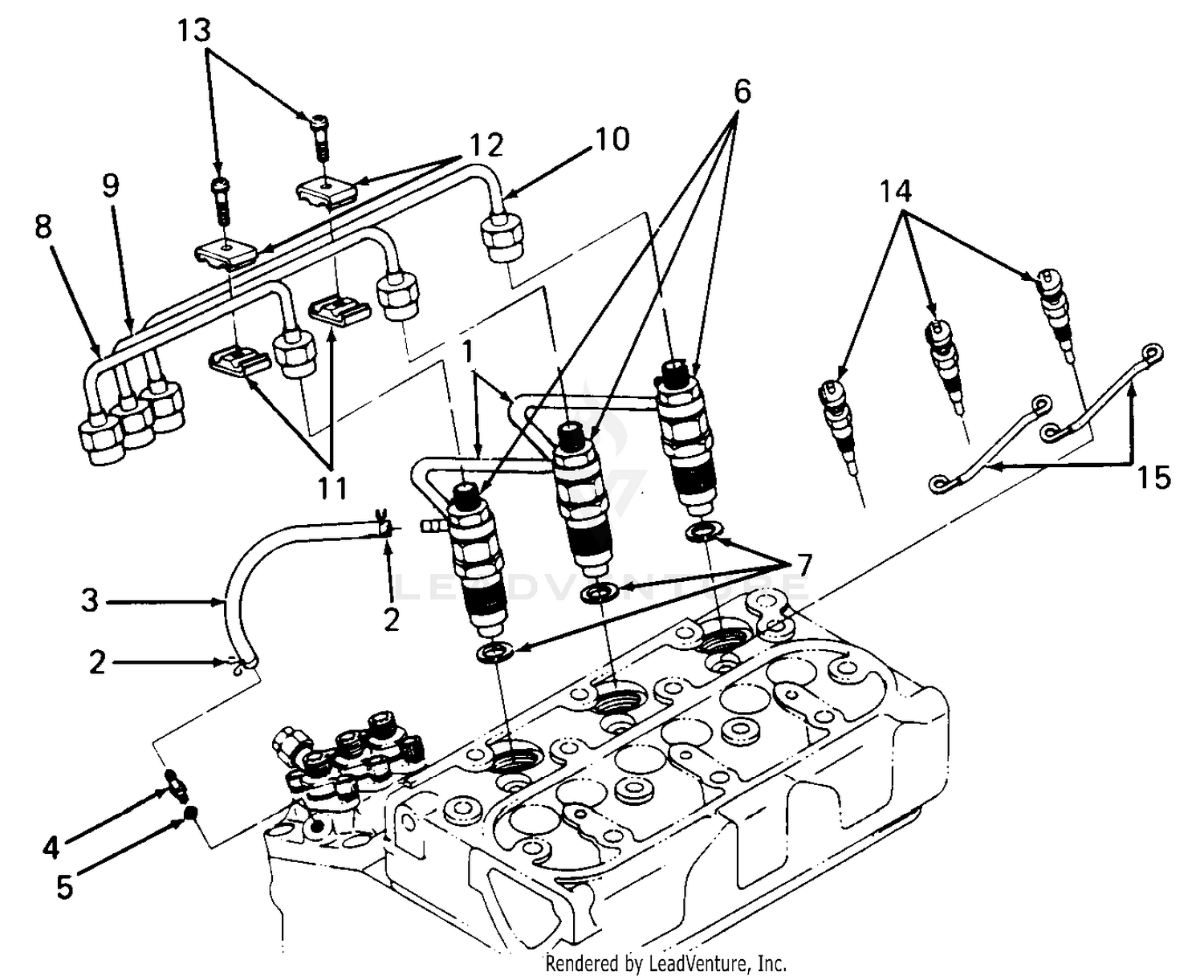 Injection Pump Nozzles, Pipes & Glow Plugs