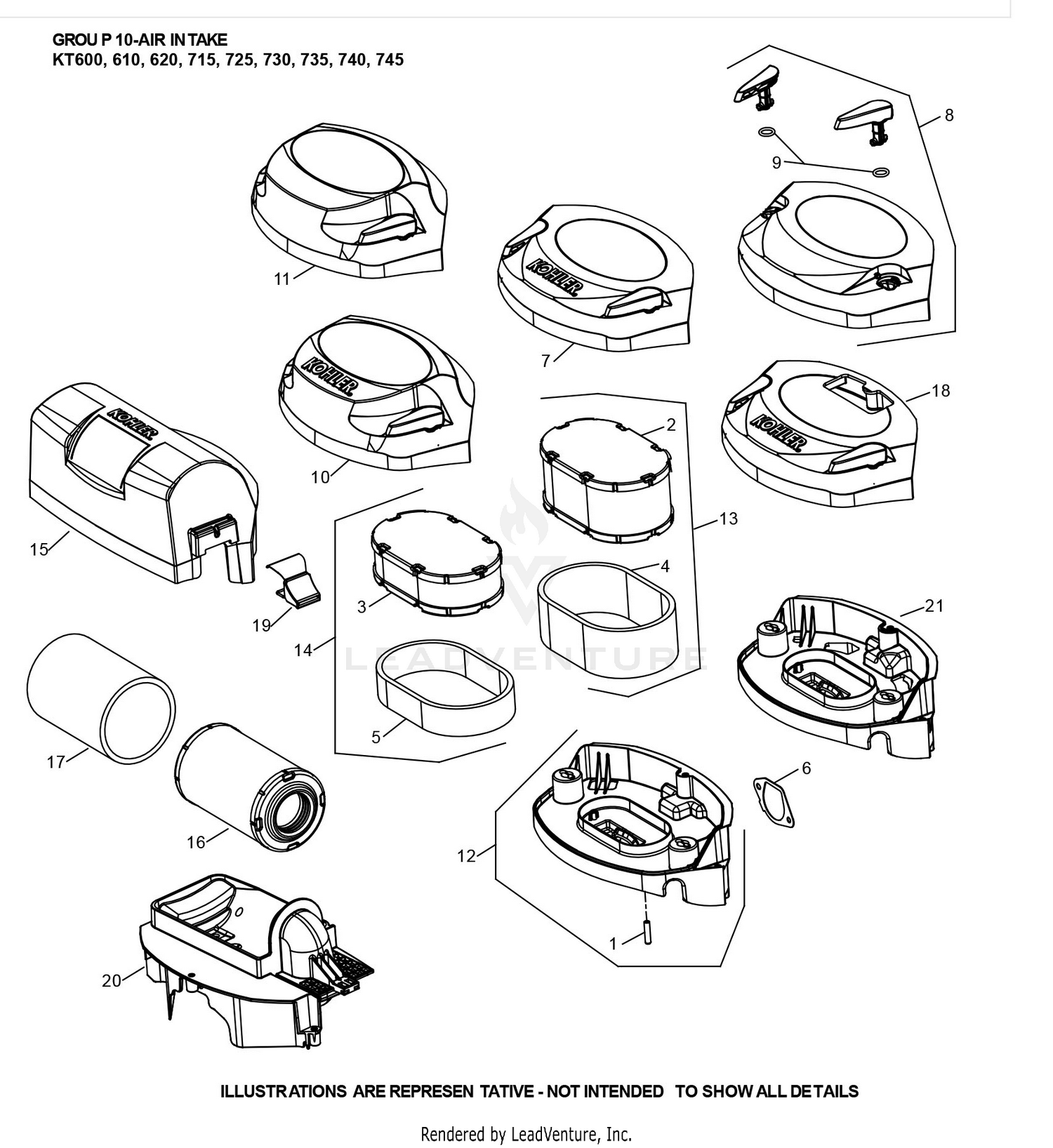 KT735-3103 Air Intake