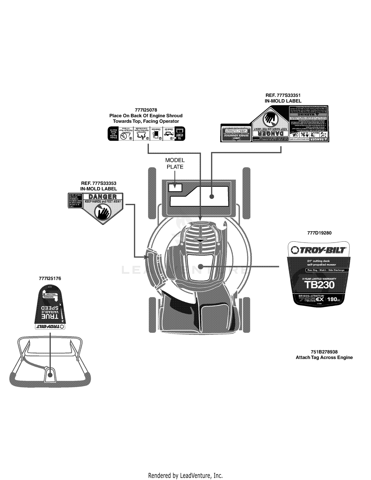 Label Map 12AVB25U711