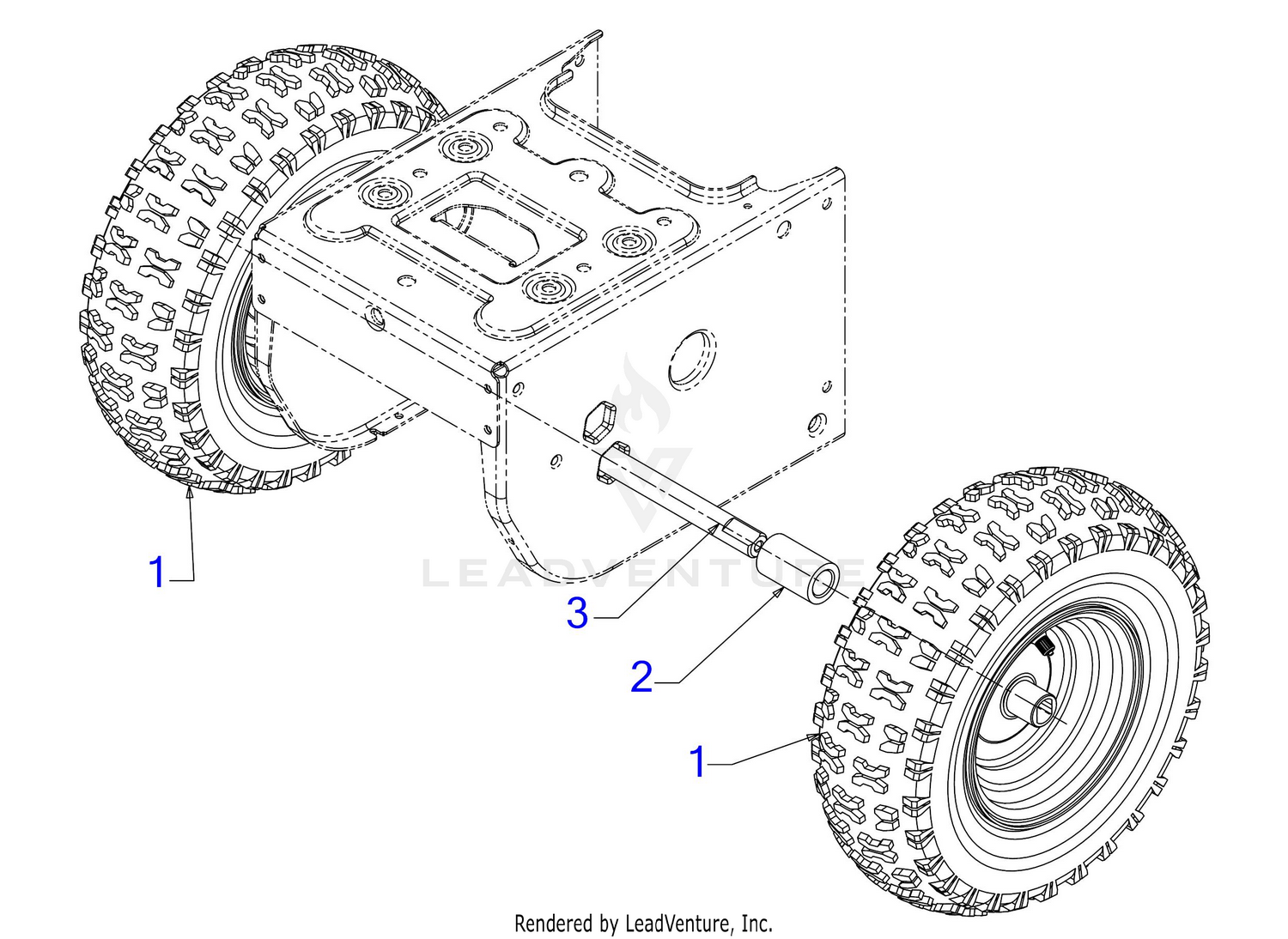 Wheels & Axle