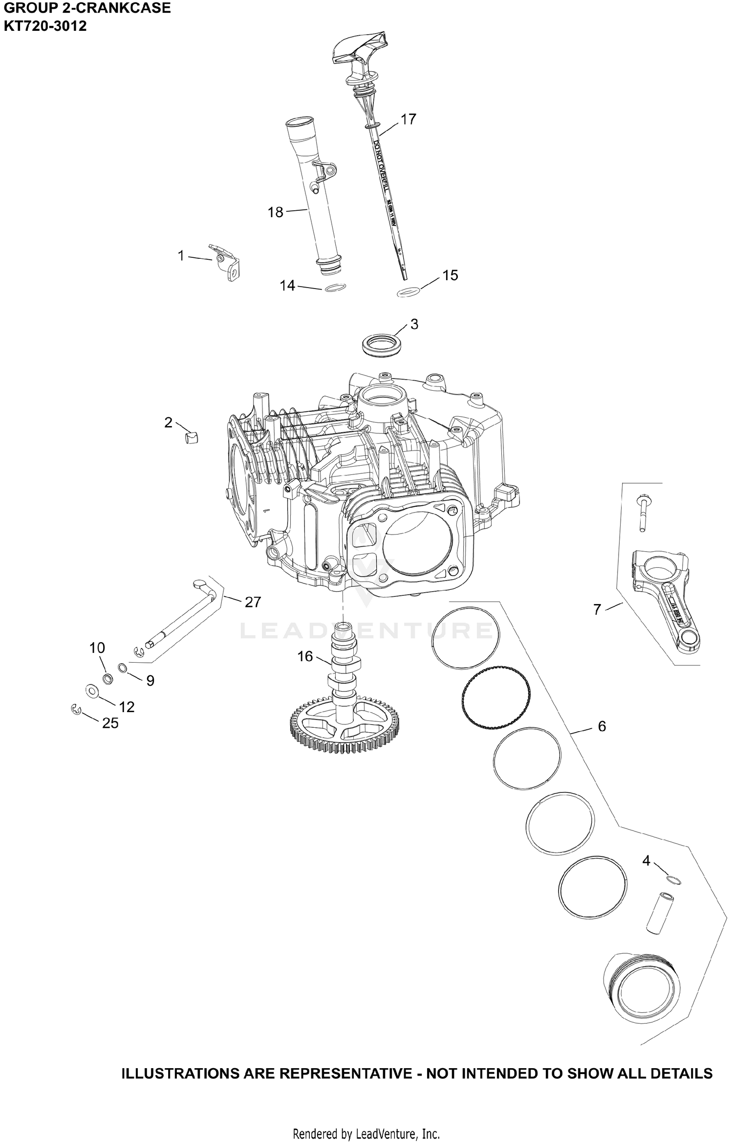 KT720-3012 CrankCase