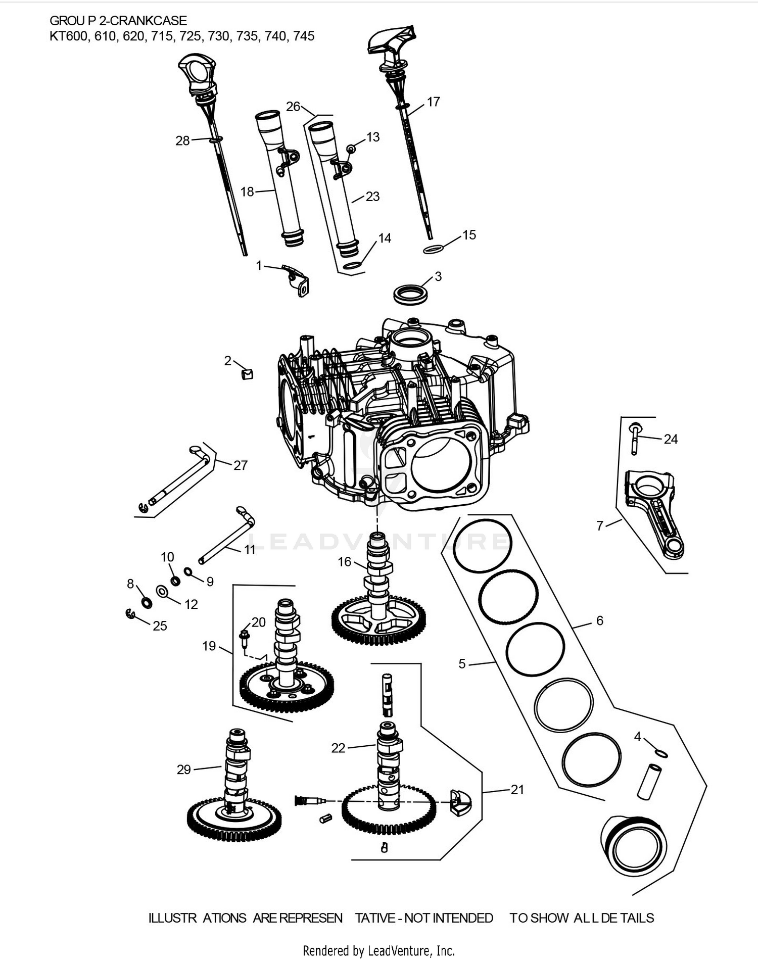 KT725-3112 CrankCase