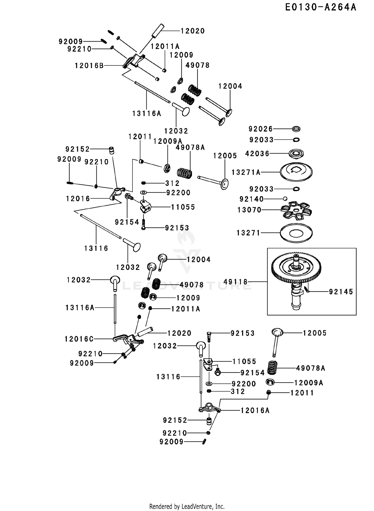 FXT00V-BS19 VALVE & CAMSHAFT