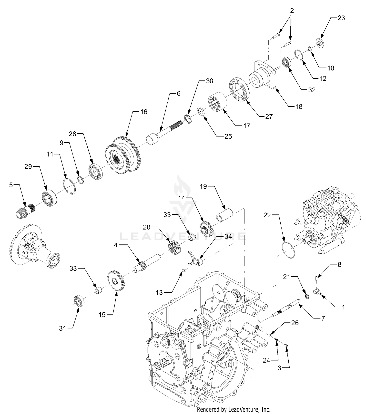 4WD Traction Drive