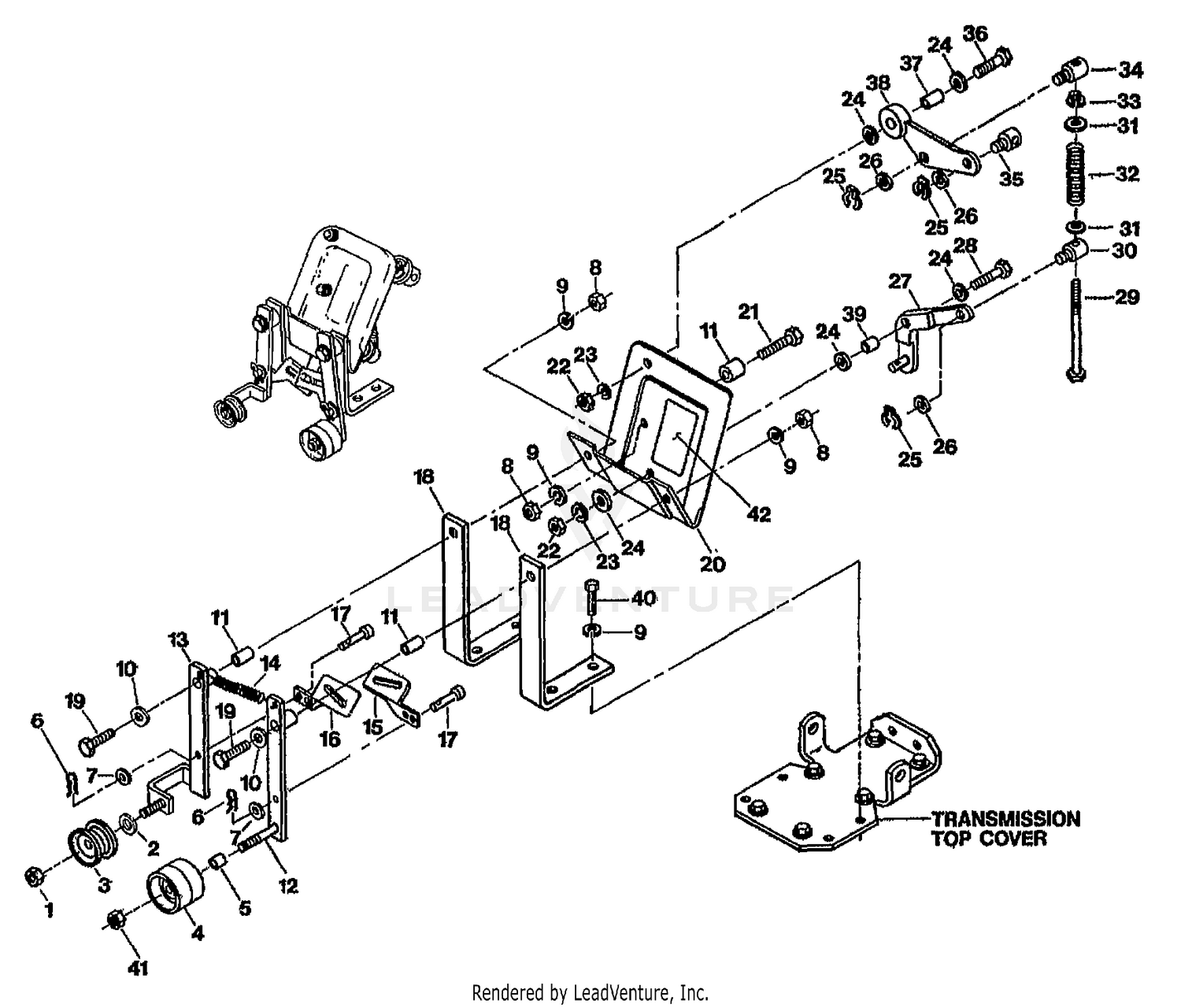 FORWARD/REVERSE IDLER ASSEMBLY