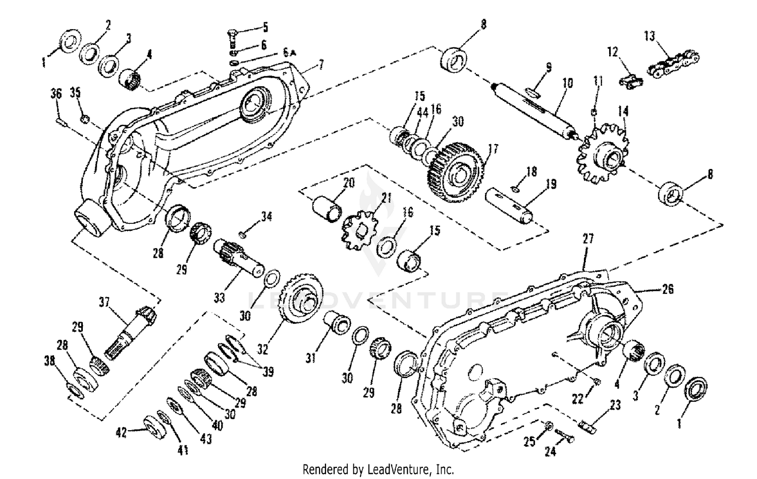 Gear Case Assembly